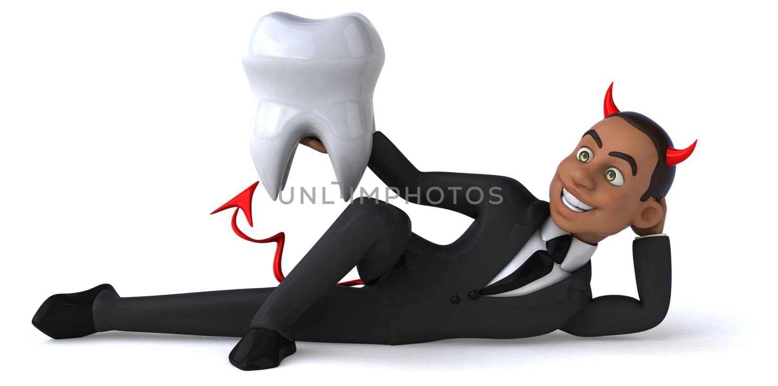 Fun businessman