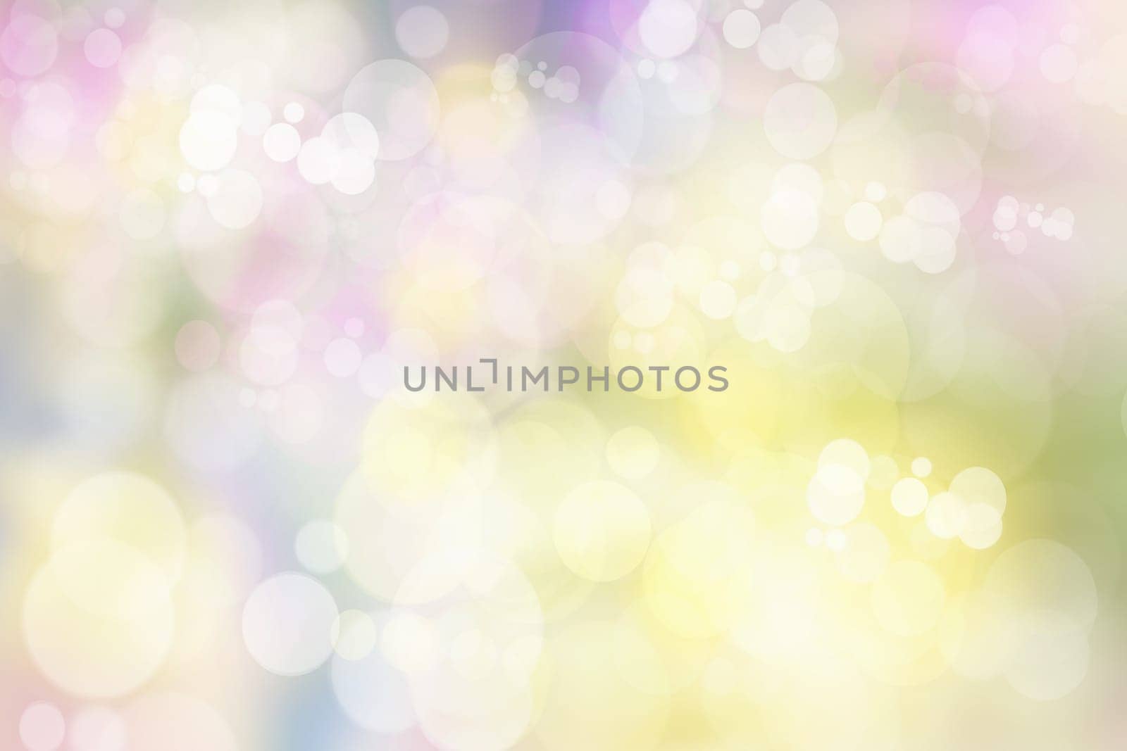 Festive colorful abstract soft style background with sparkling shiny bokeh circles for Christmas and Valentine. Beautiful texture.