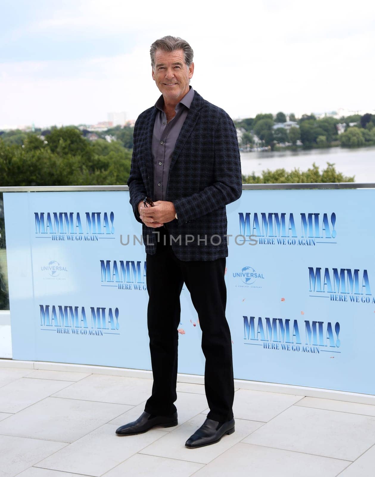 Pierce Brosnan ,.Mamma Mia 2 ! Here We Go Again Presscall  in Hamburg,12.07.2018