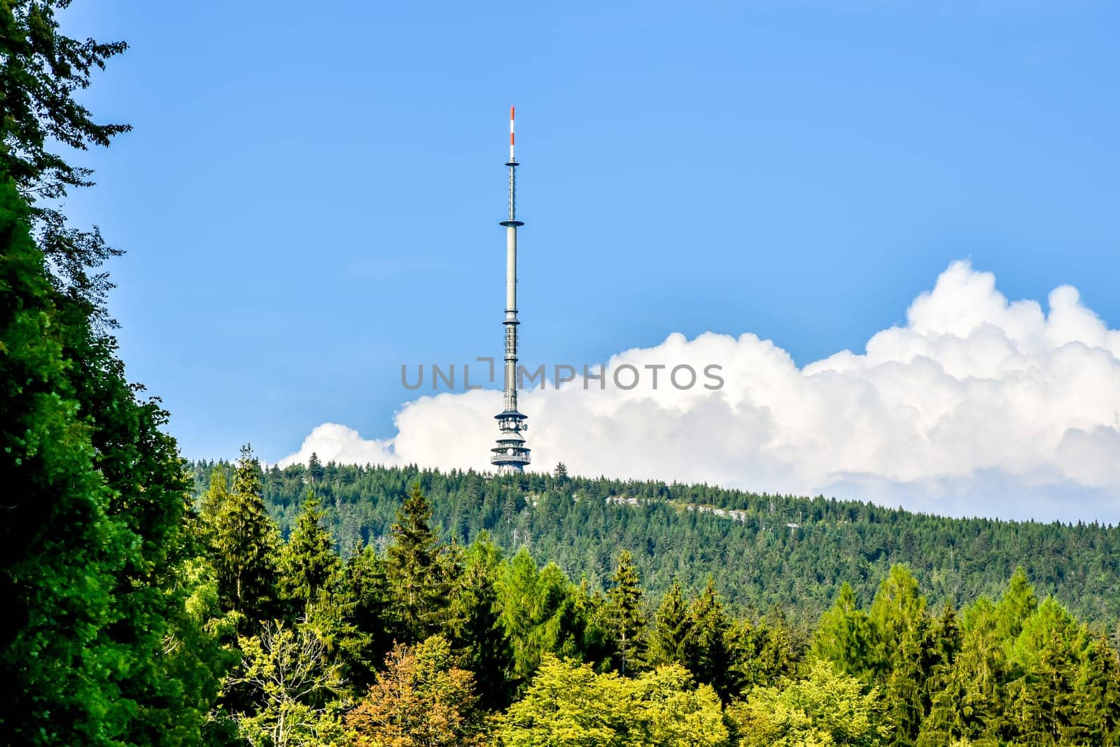 The Ochsenkopf in the Fichtelgebirge