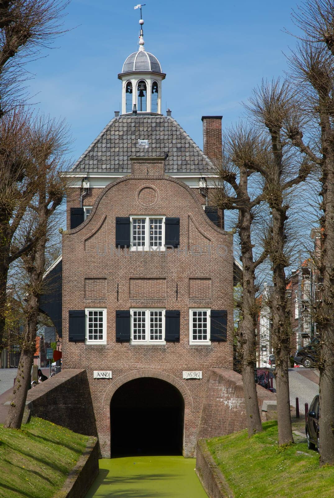 City hall of Nieuwpoort, the Netherlands.