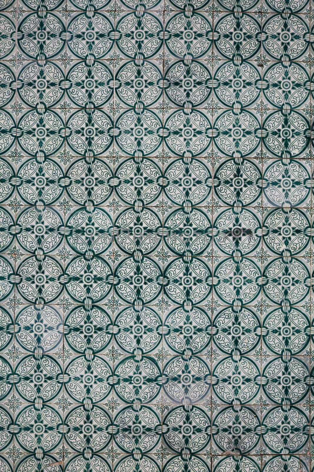 Aluzejo  Portuguese painted tin-glazed ceramic tile work.