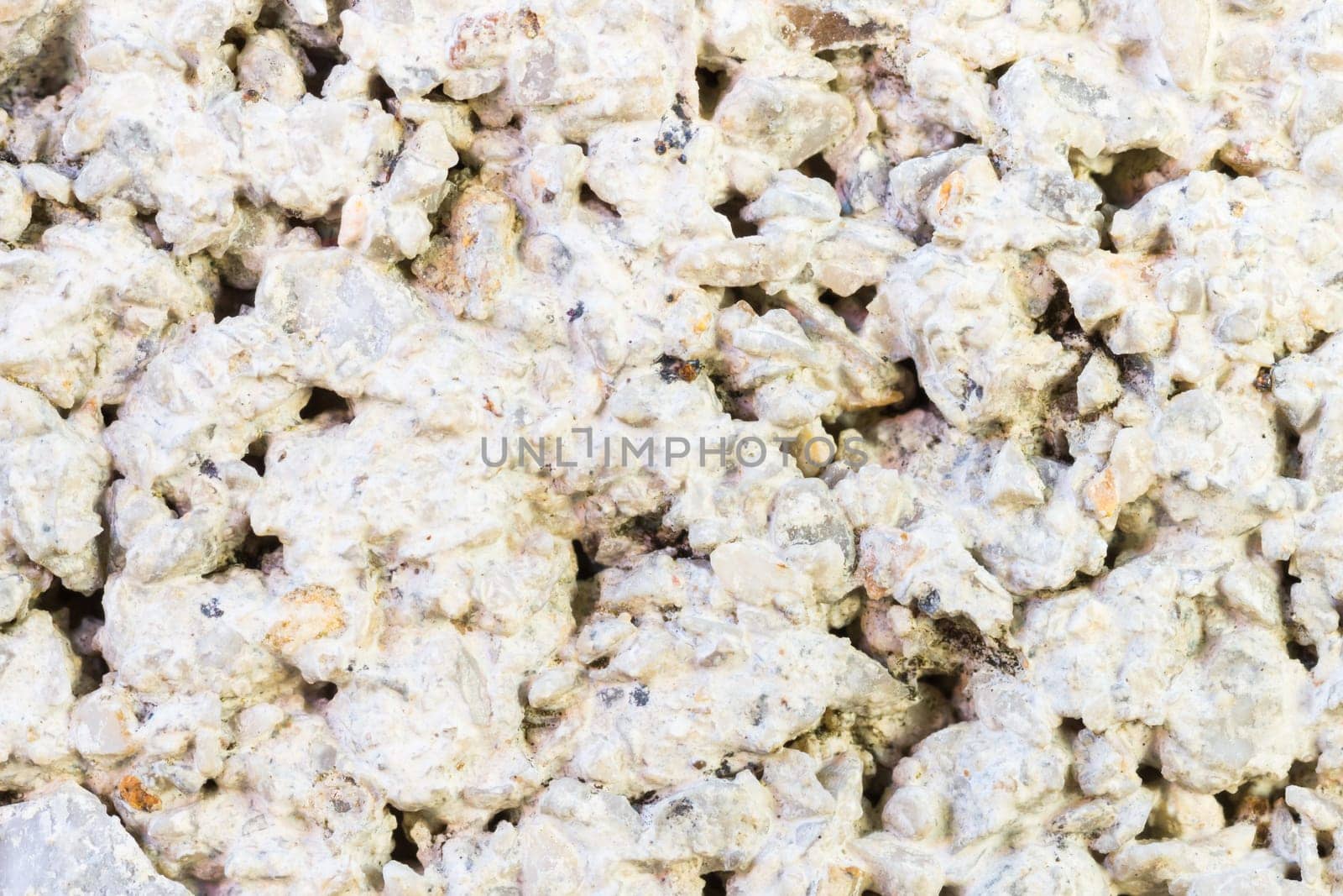 Cement Texture of Cement Wall Background Close  Up View  for Design. Cement texture background with small gravel