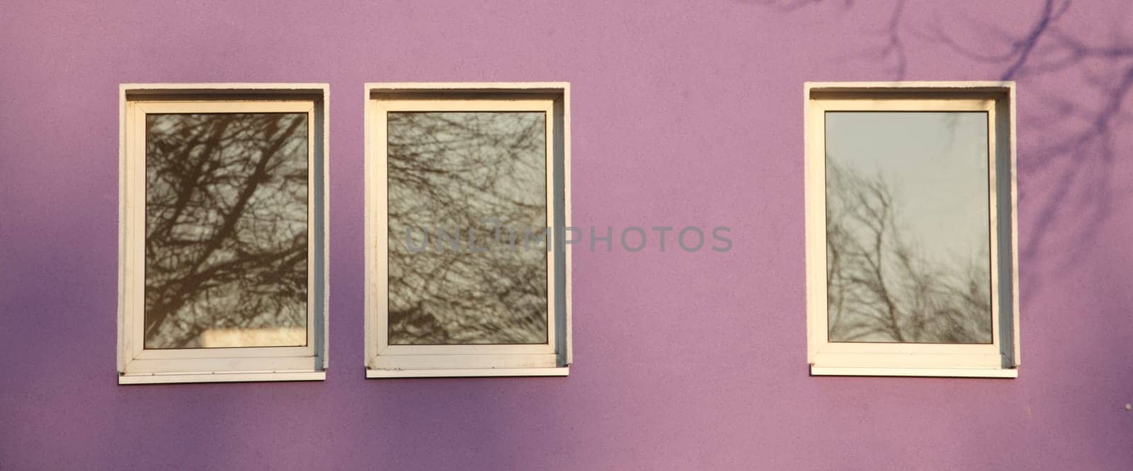 Block of Flats, Windows, house wall