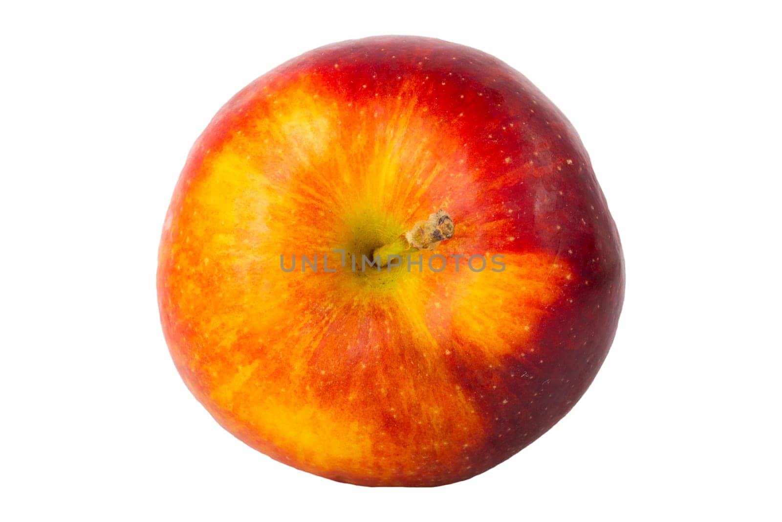 Red apple isolated on white  background. Concept health.