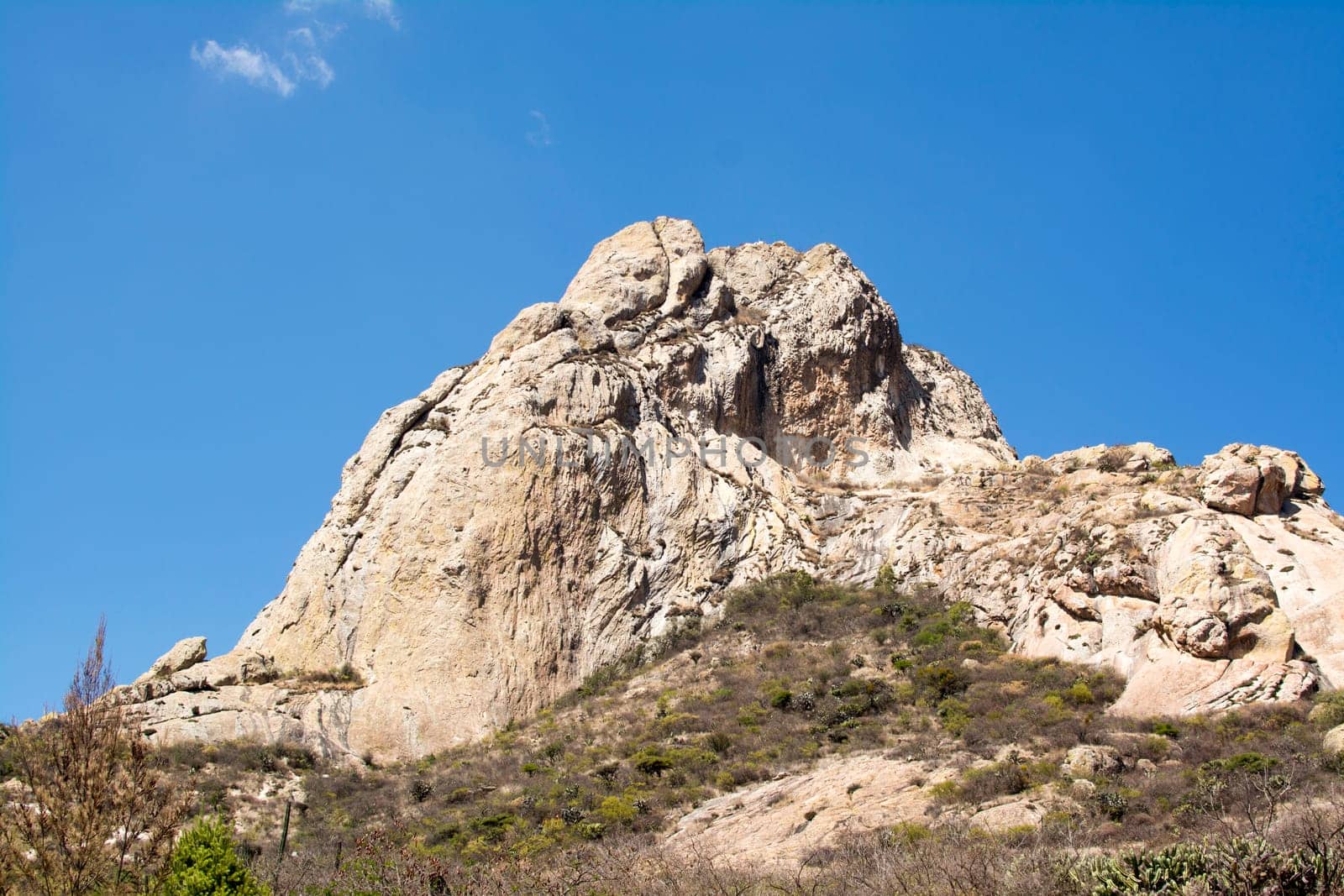 Peña de Bernal is the third largest monolith in the world, located in the town of Bernal, Queretaro