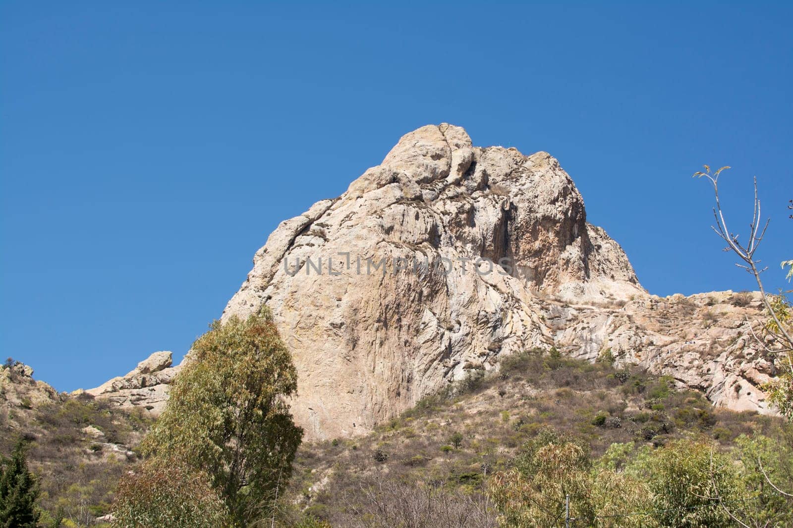 Peña de Bernal is the third largest monolith in the world, located in the town of Bernal, Queretaro