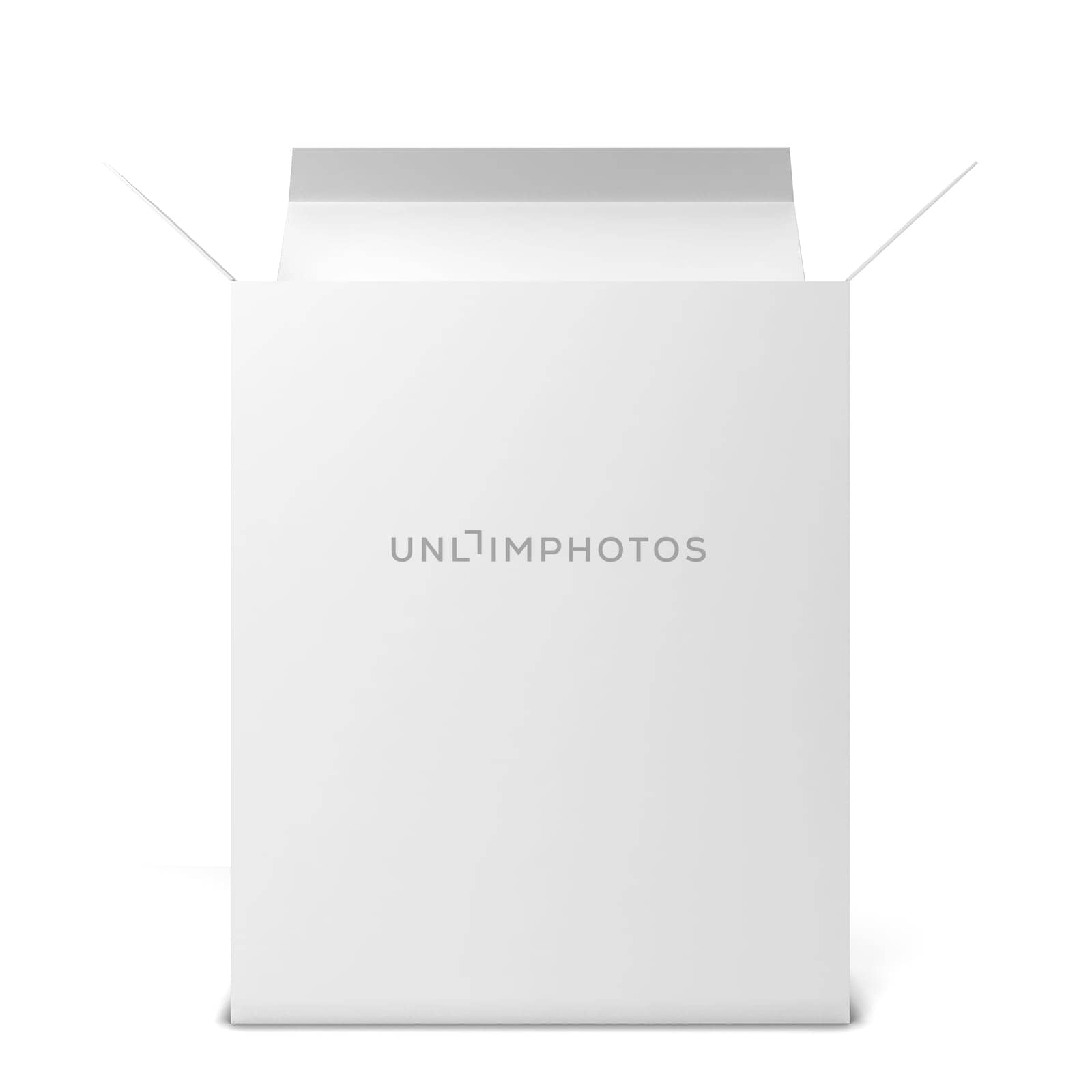 Software package. 3d illustration isolated on white background