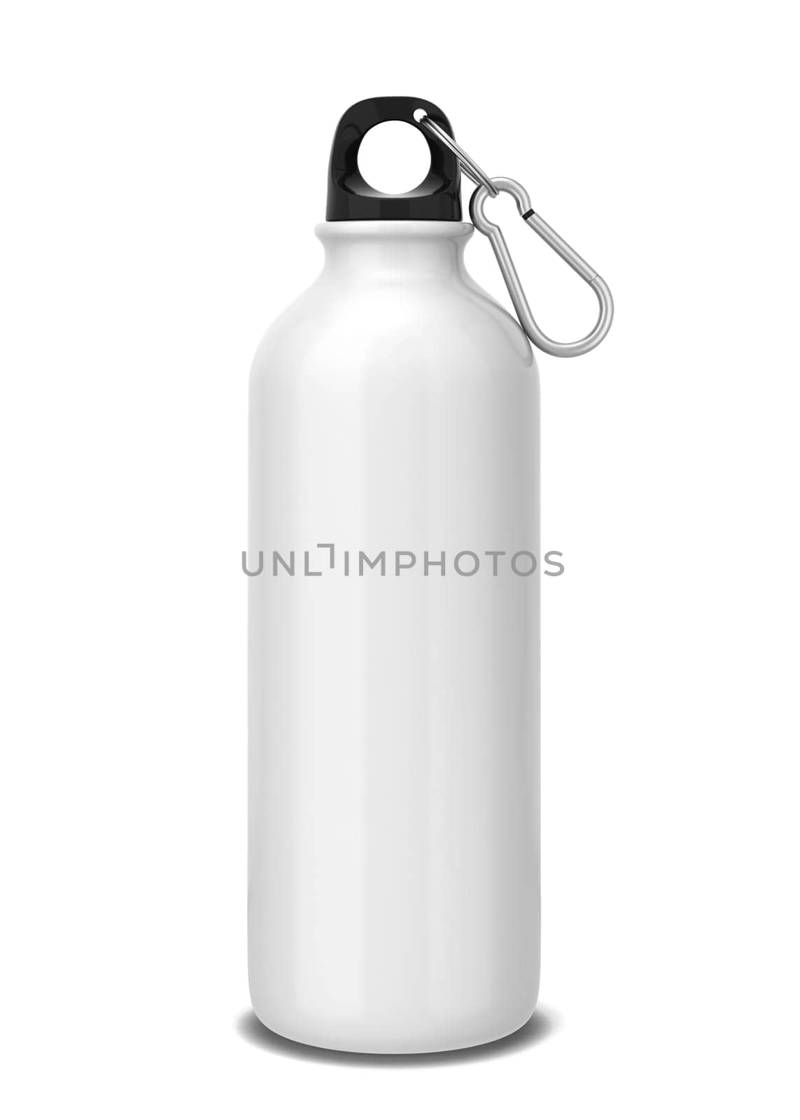 Sport bottle. 3d illustration isolated on white background