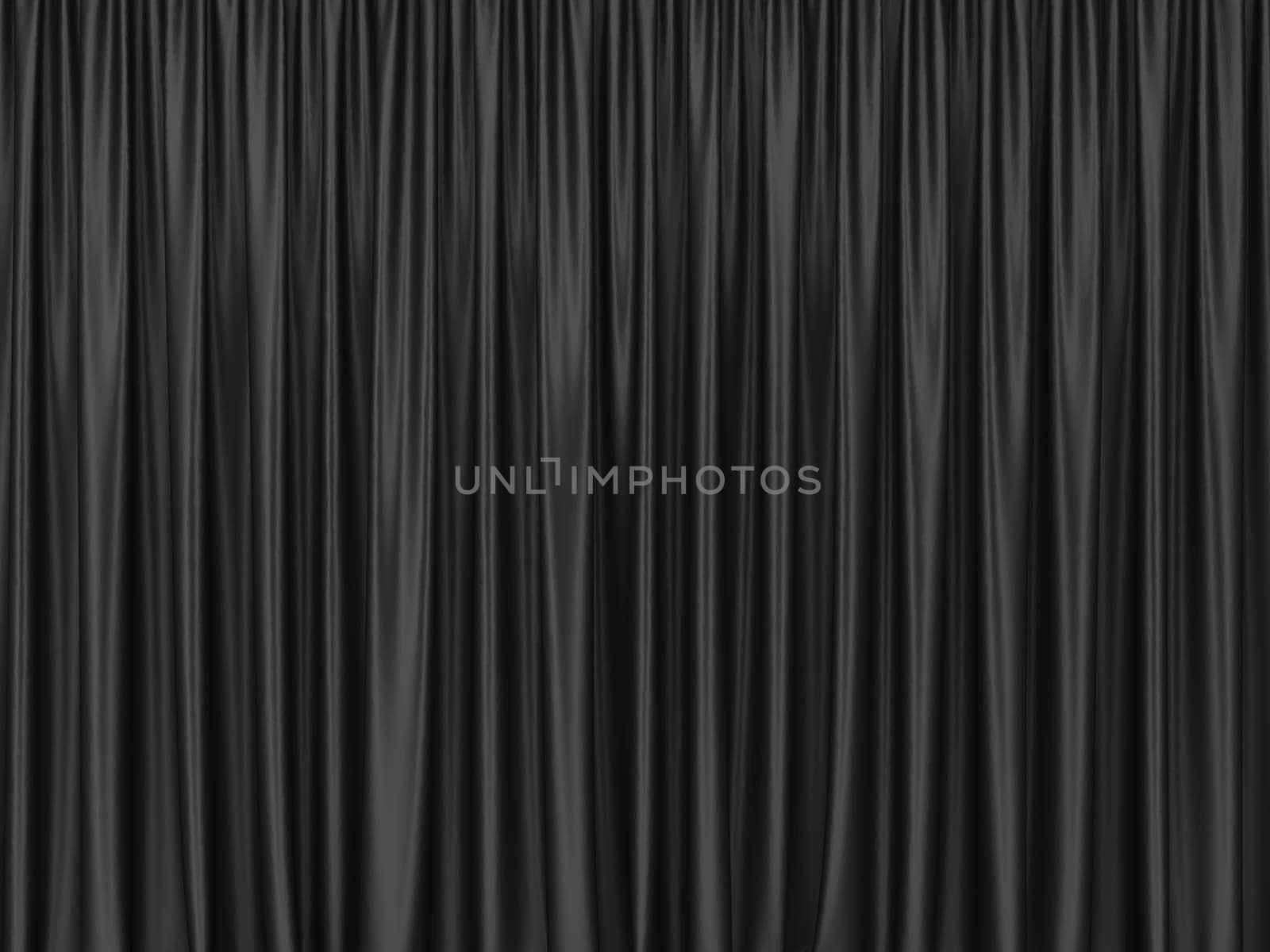 Theater curtains. 3d background