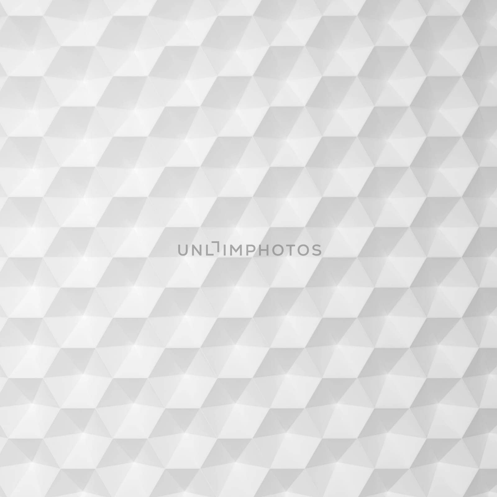Abstract hexagonal pattern. 3d background