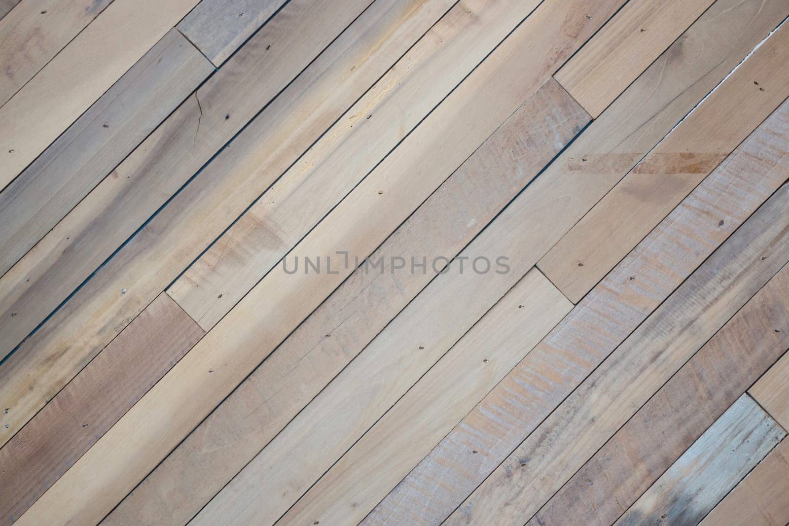 Rustic wood diagonal panel background, stock photo