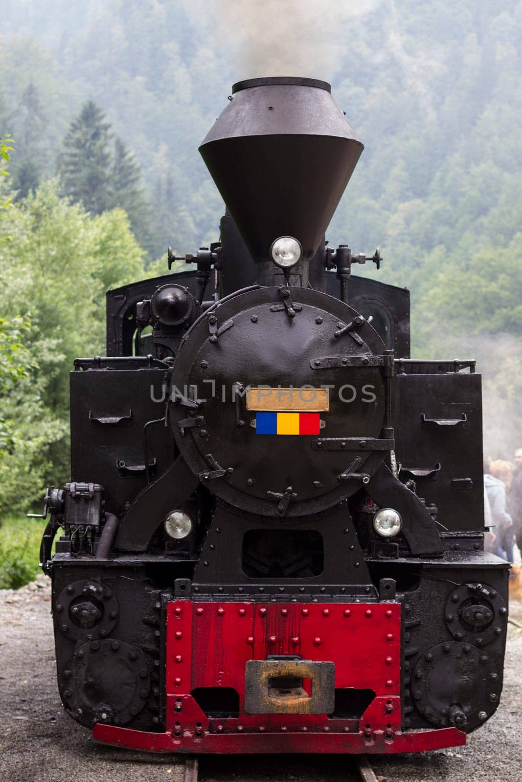 Working Steam Locomotive Front