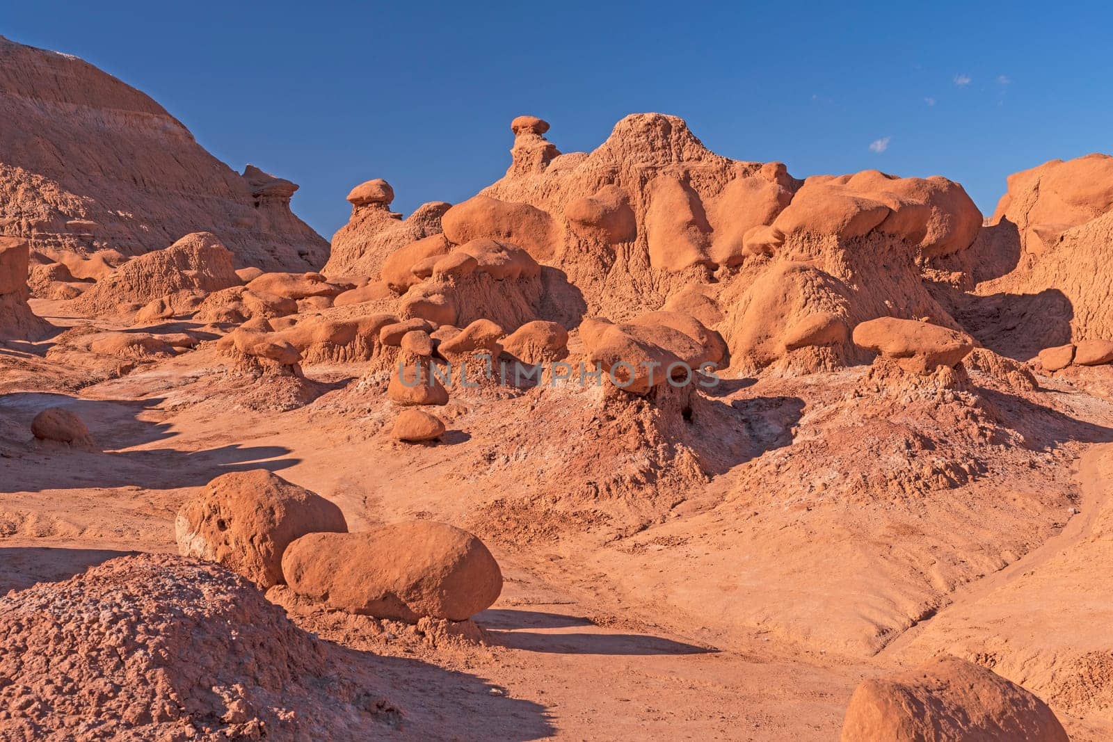 Backcountry Views in the Goblin Valley in Goblin Valley State Park in Utah