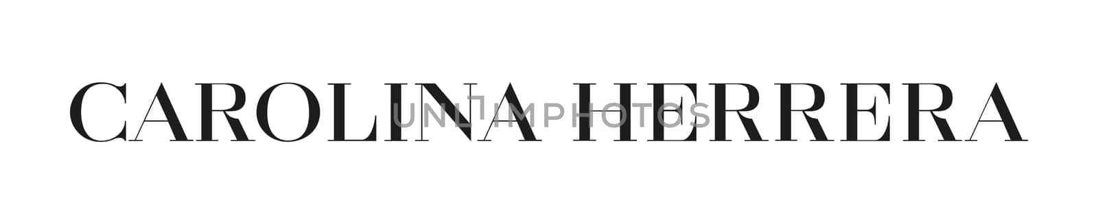 carolina herrera logo fashion luxury brand clothes illustration