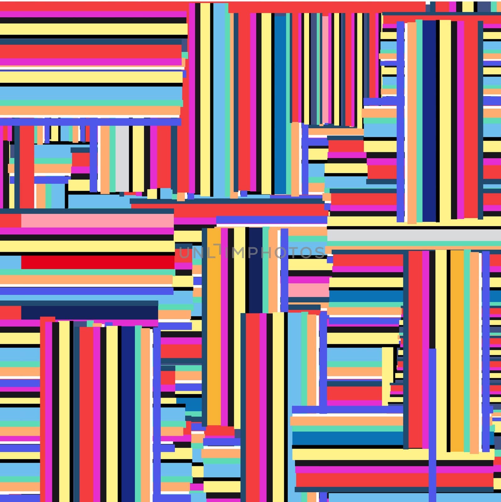 Colorful illustrated a abstraction the colorful background