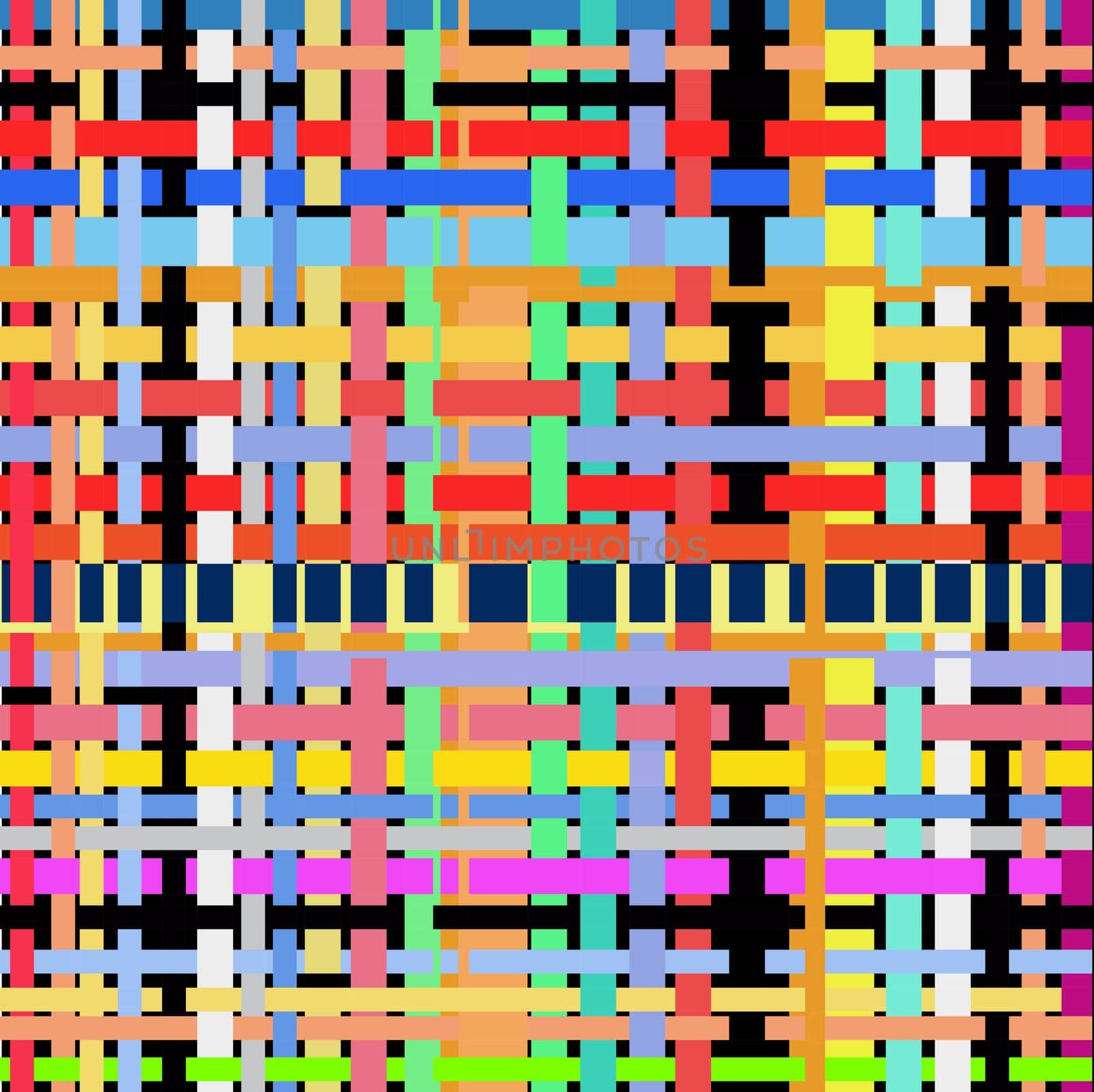 Colorful illustrated a abstraction the colorful background