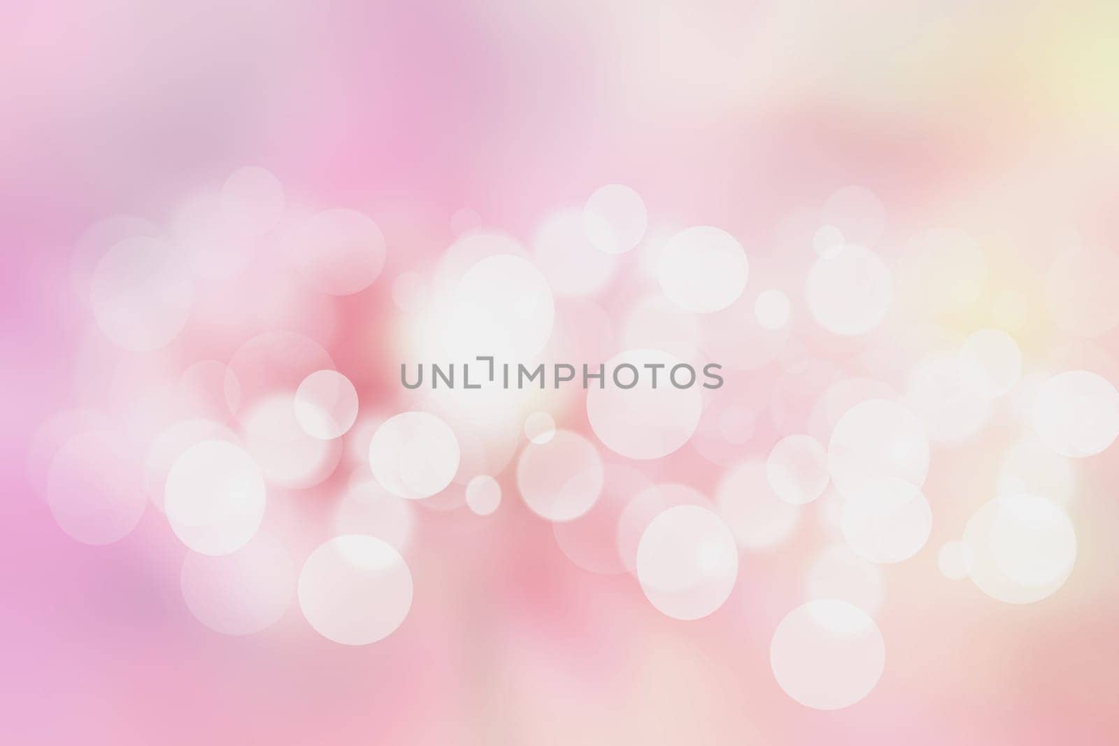 Pink bright abstract Bokeh, colorful gradient defocused and pastel colored. Beautiful texture.