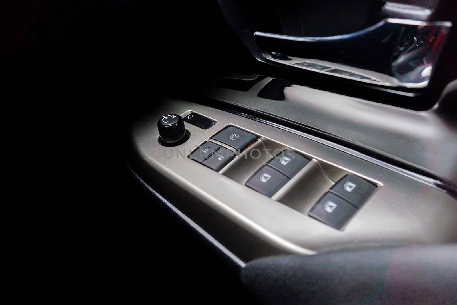 Car door switch of black and many button
