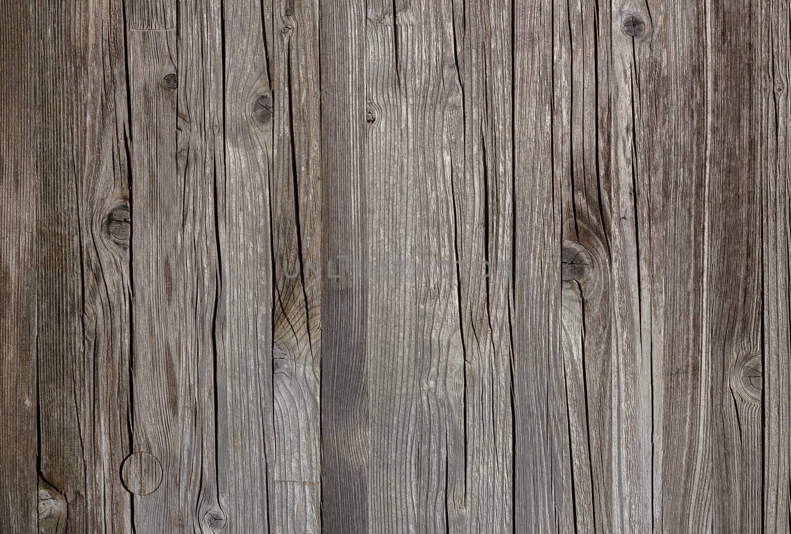 Old retro boards for use as a background. vertical planks with knots.