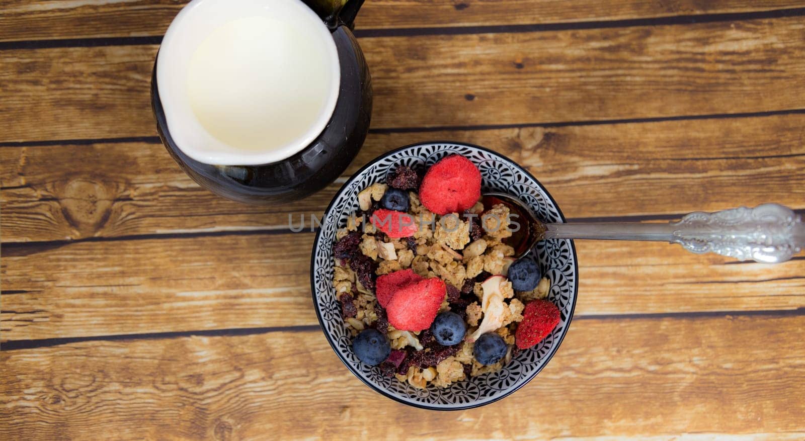 Cereal with milk