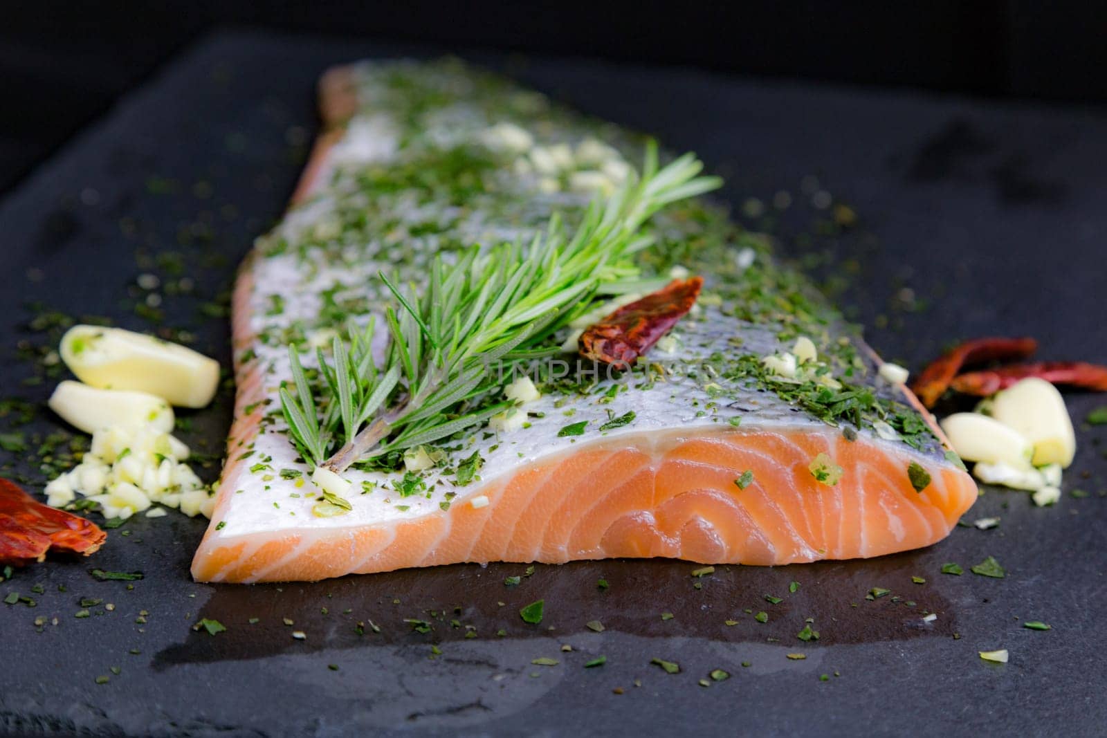 Salmon with potatoes