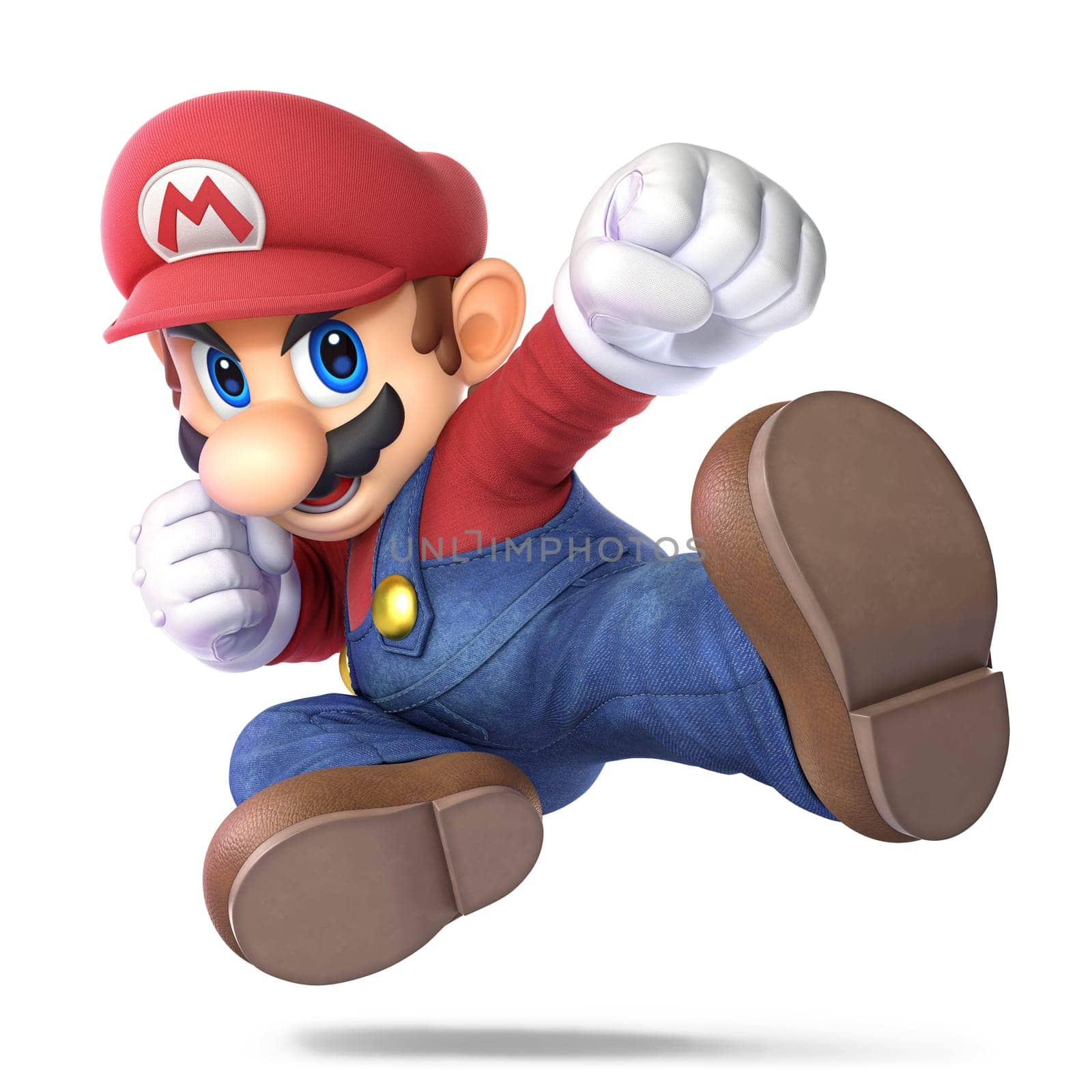 super mario bros character illustration jump