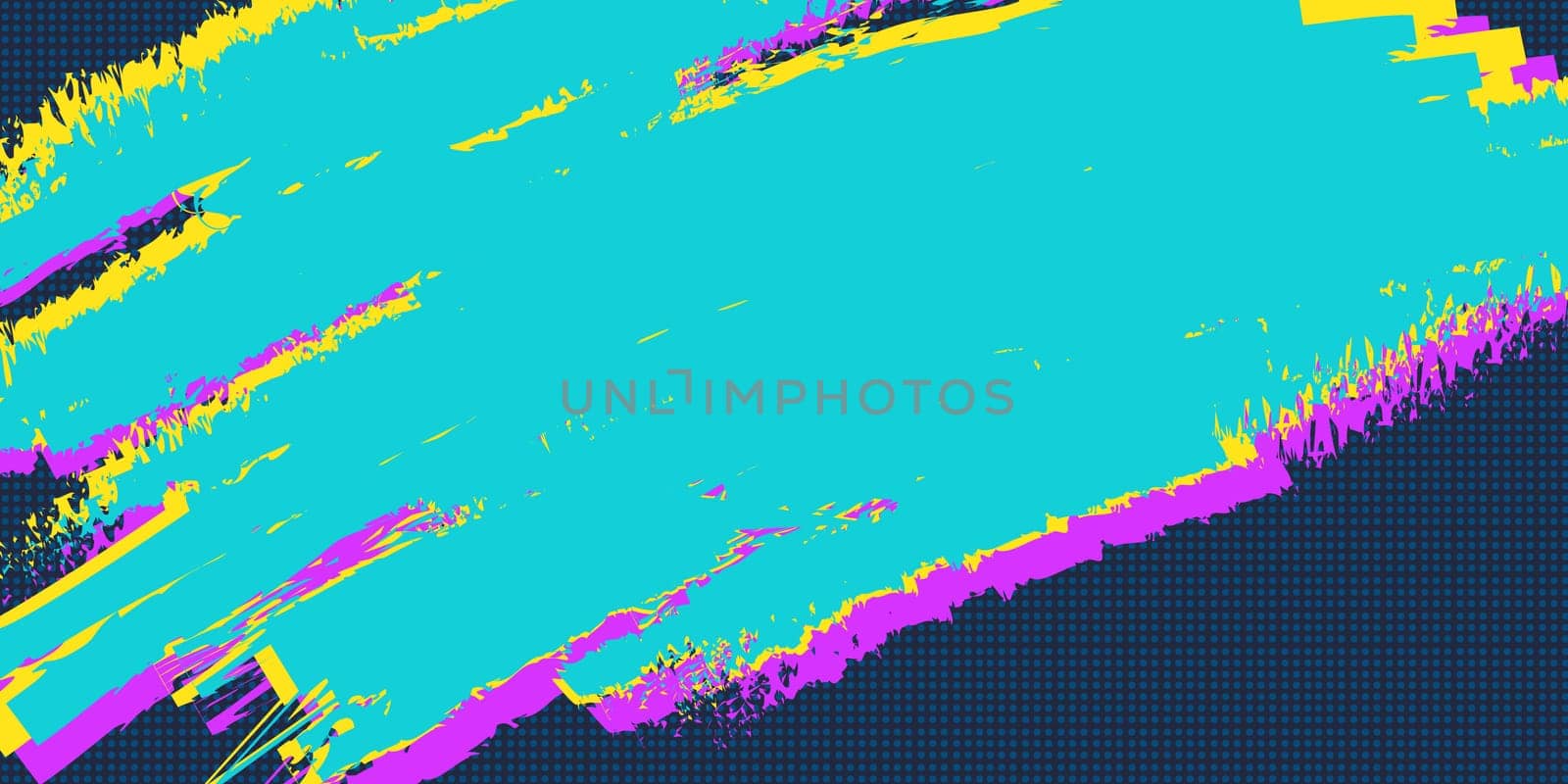 Abstract blue paint background. Pop art retro vector illustration vintage kitsch