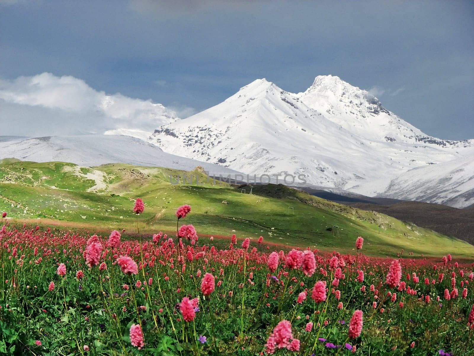 Mountains of the Caucasus in summer day,Armenia.