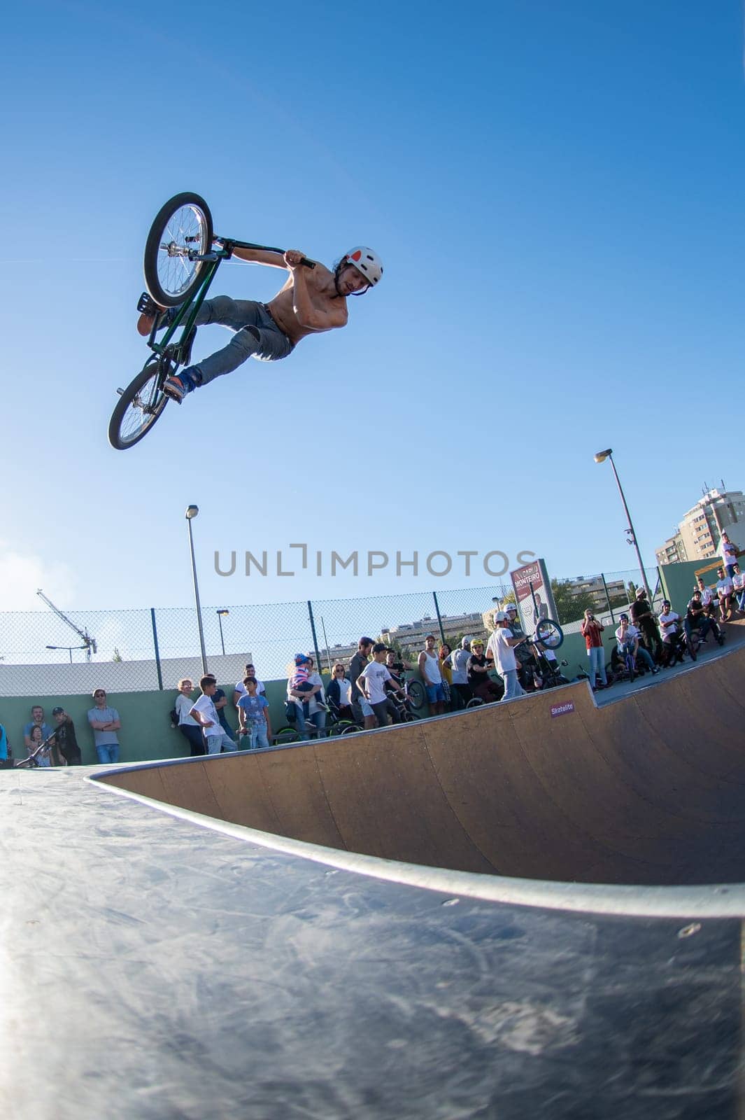 BRAGA, PORTUGAL - OCTOBER 7, 2018: JNoah Rittivoin during the Bowl Session Event.