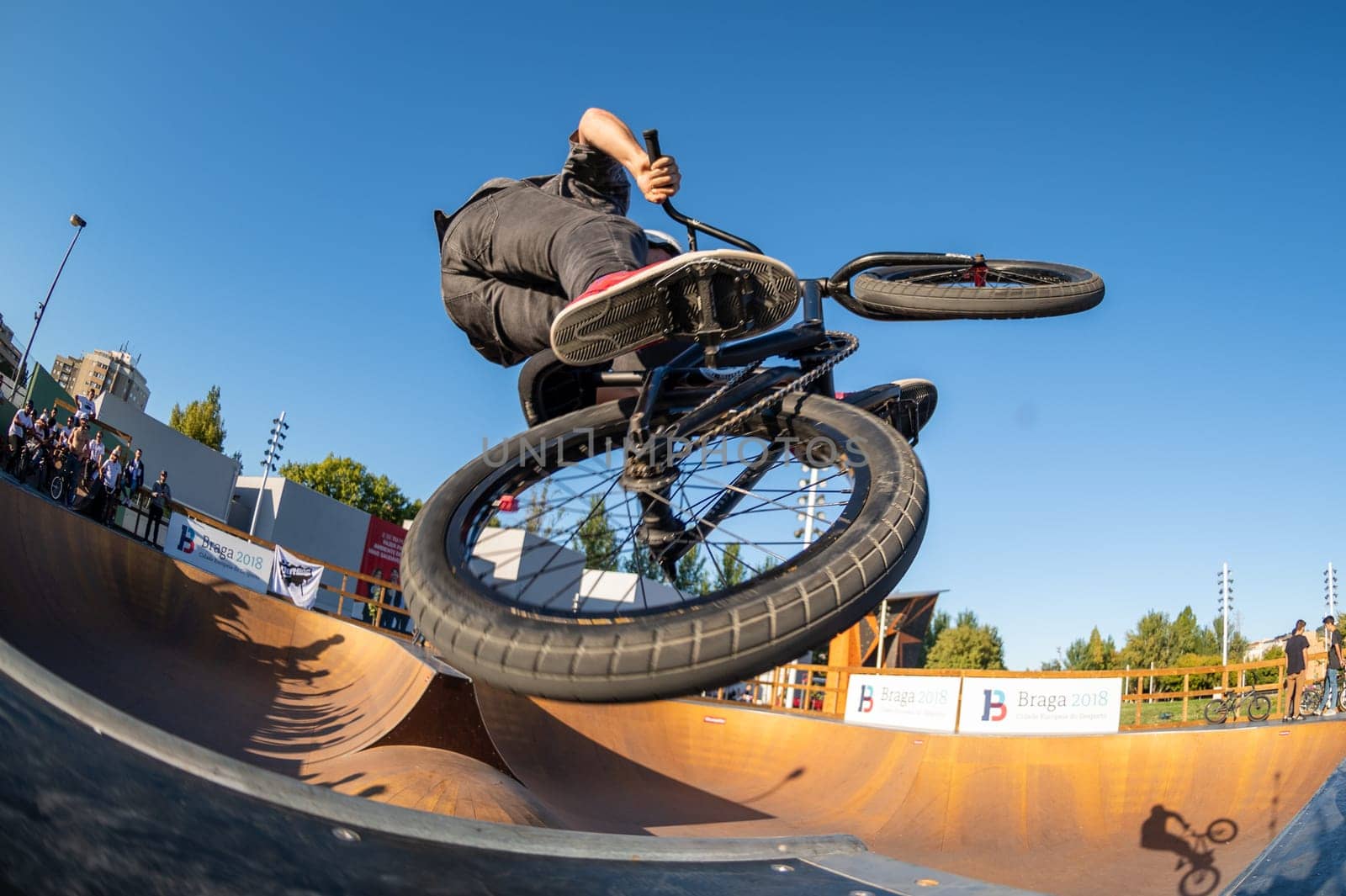 BRAGA, PORTUGAL - OCTOBER 7, 2018: Tom Valderrama during the Bowl Session Event.