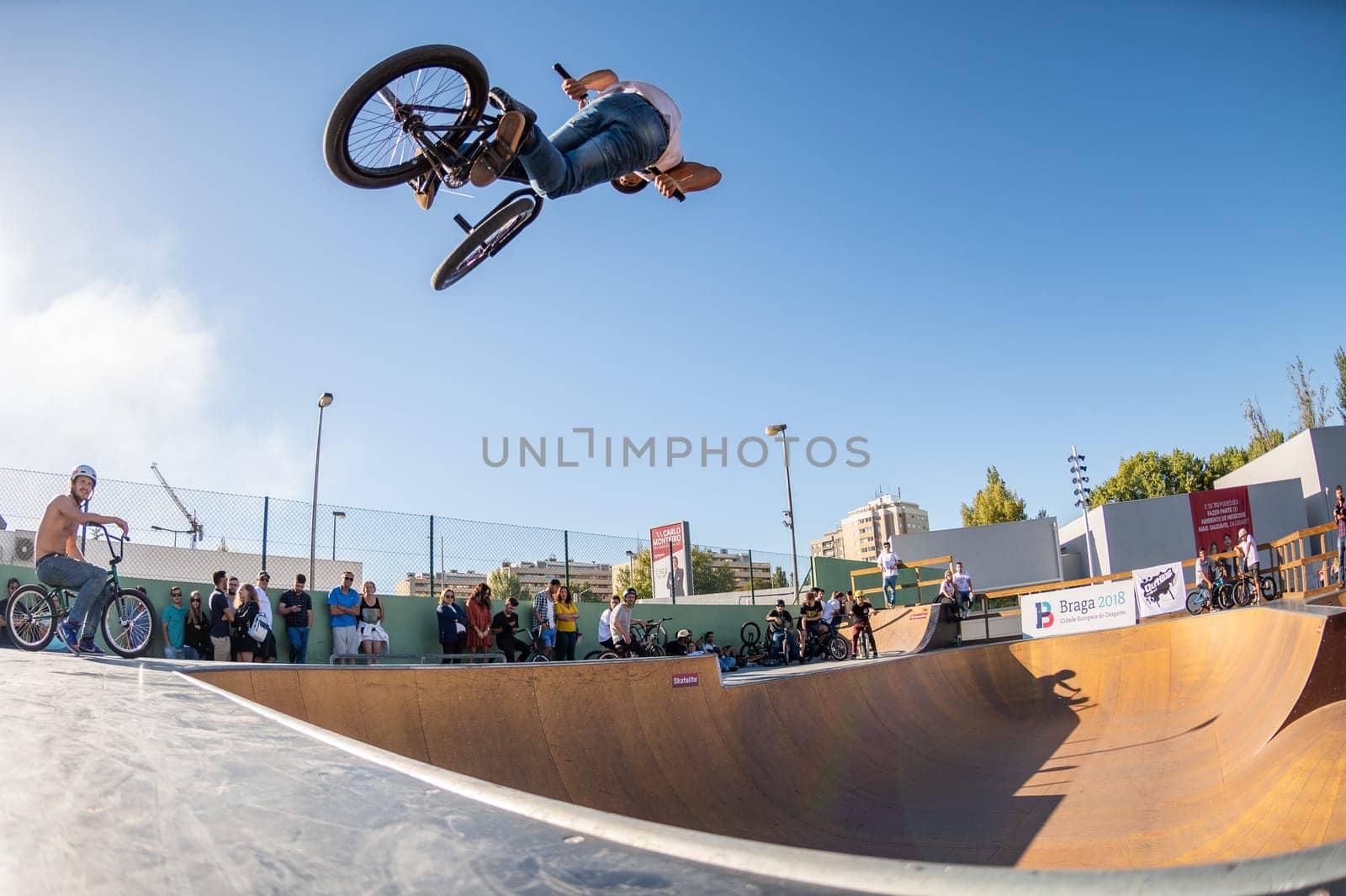 BRAGA, PORTUGAL - OCTOBER 7, 2018: Ieggo Henrique during the Bowl Session Event.