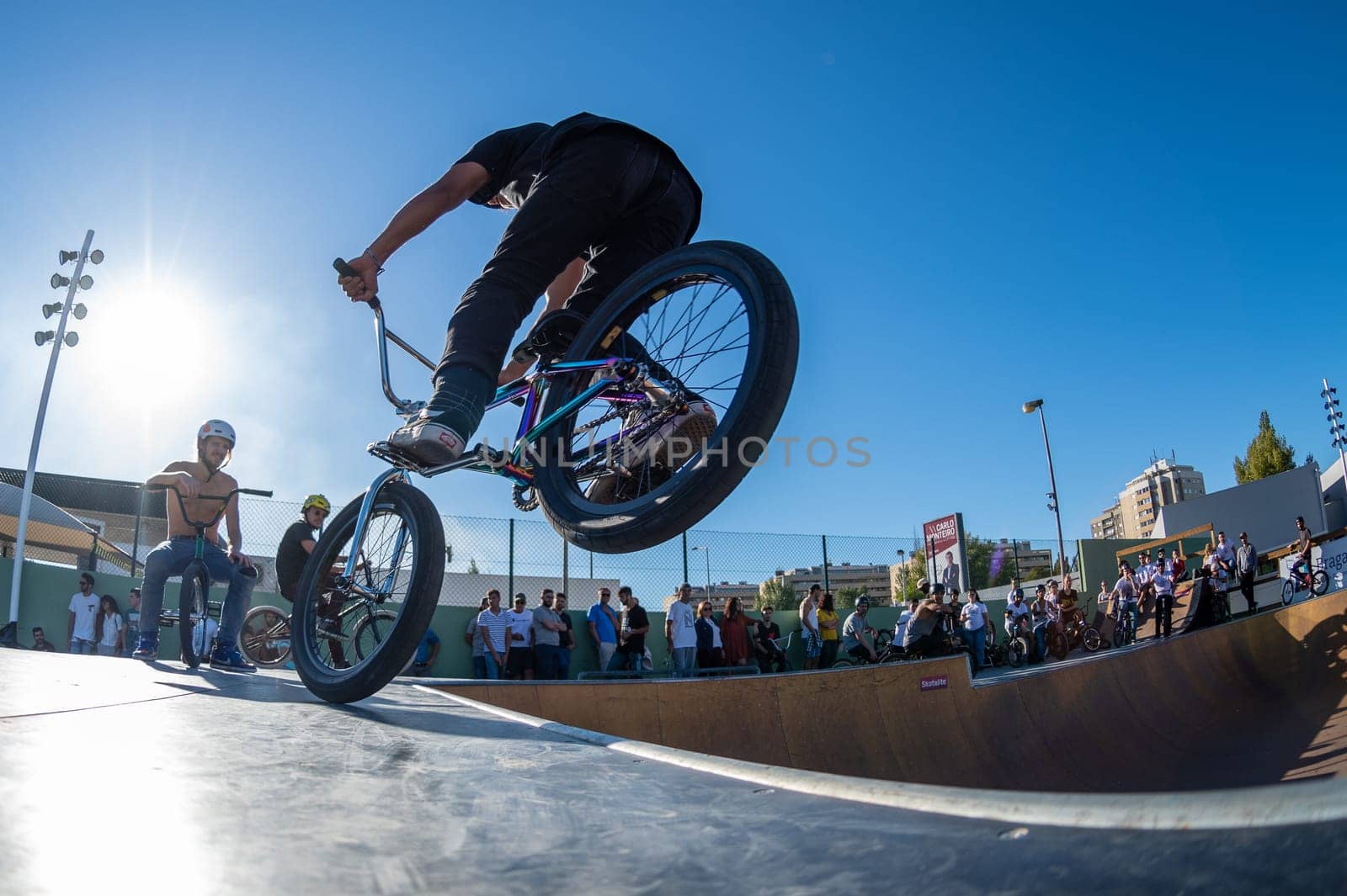 BRAGA, PORTUGAL - OCTOBER 7, 2018: Wilmer Real during the Bowl Session Event.