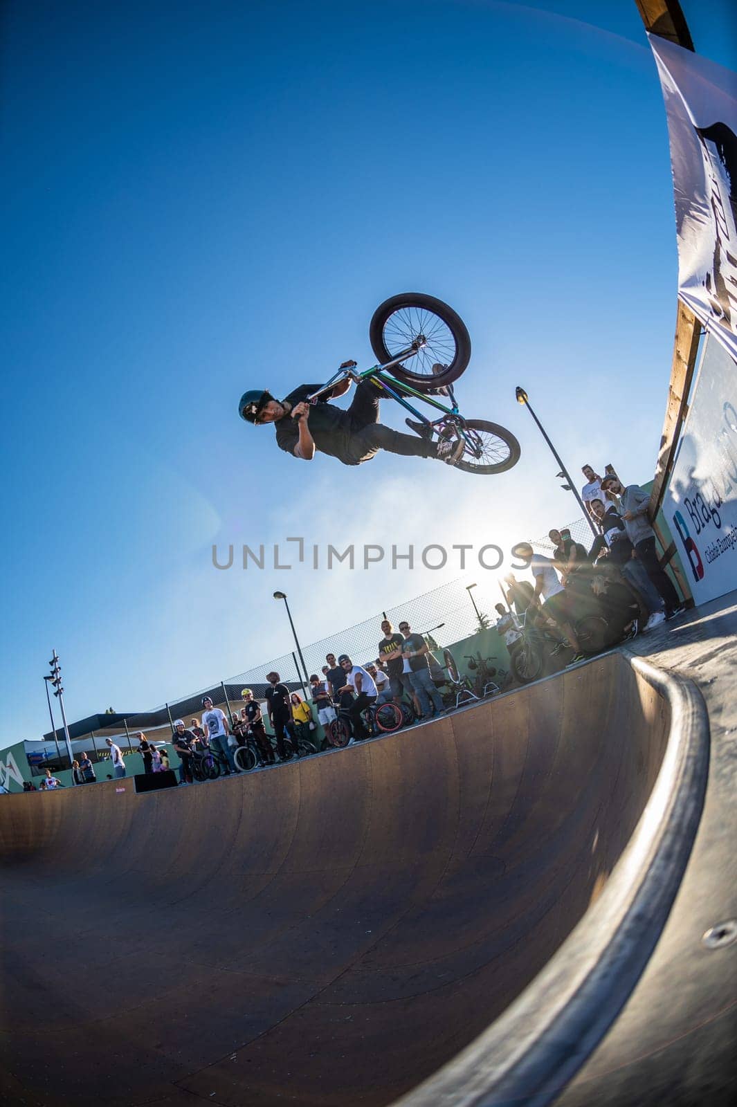 BRAGA, PORTUGAL - OCTOBER 7, 2018: Wilmer Real during the Bowl Session Event.