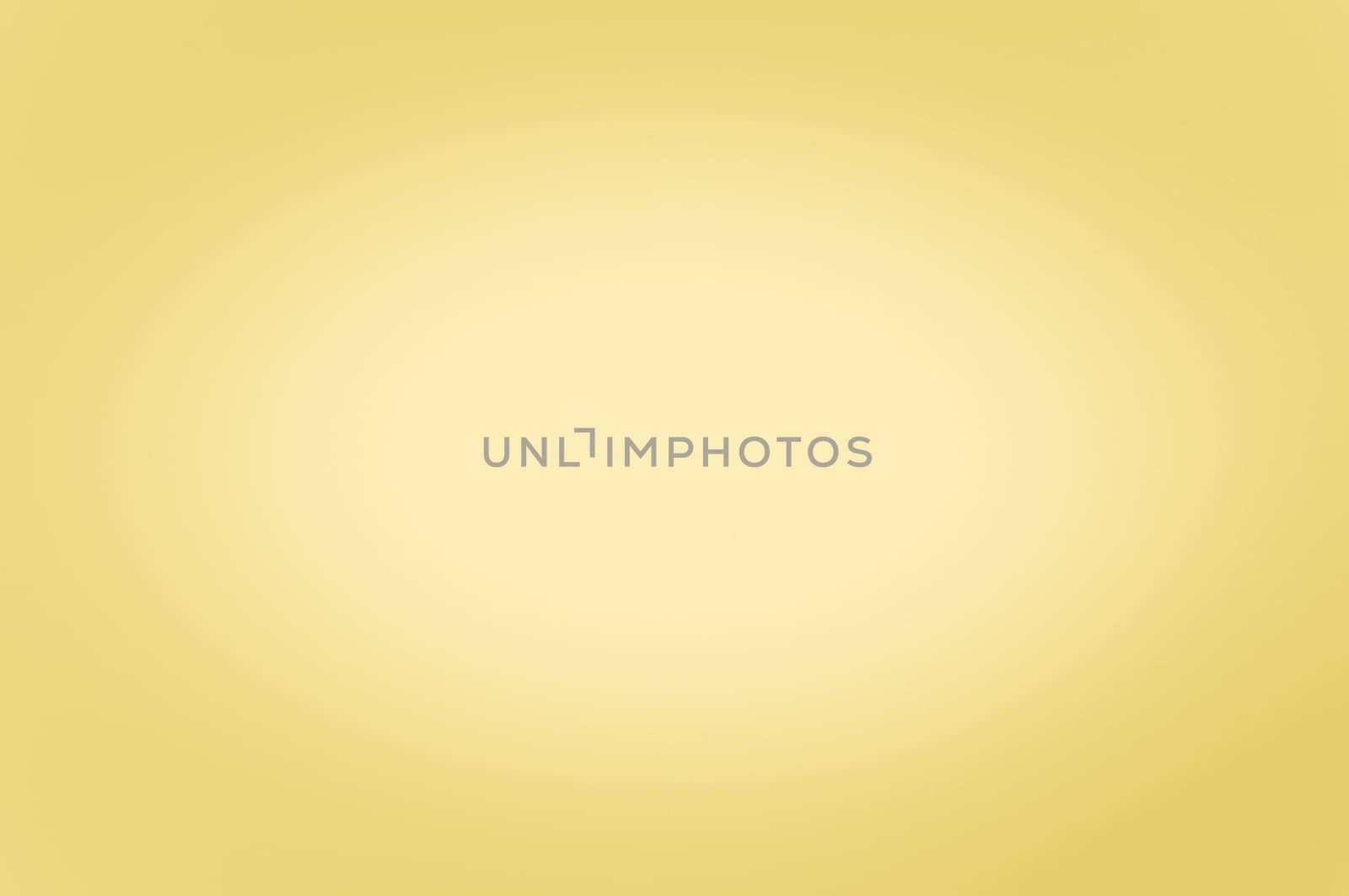 Blurred background of yellow color. Enlightenment in the center. No texture.