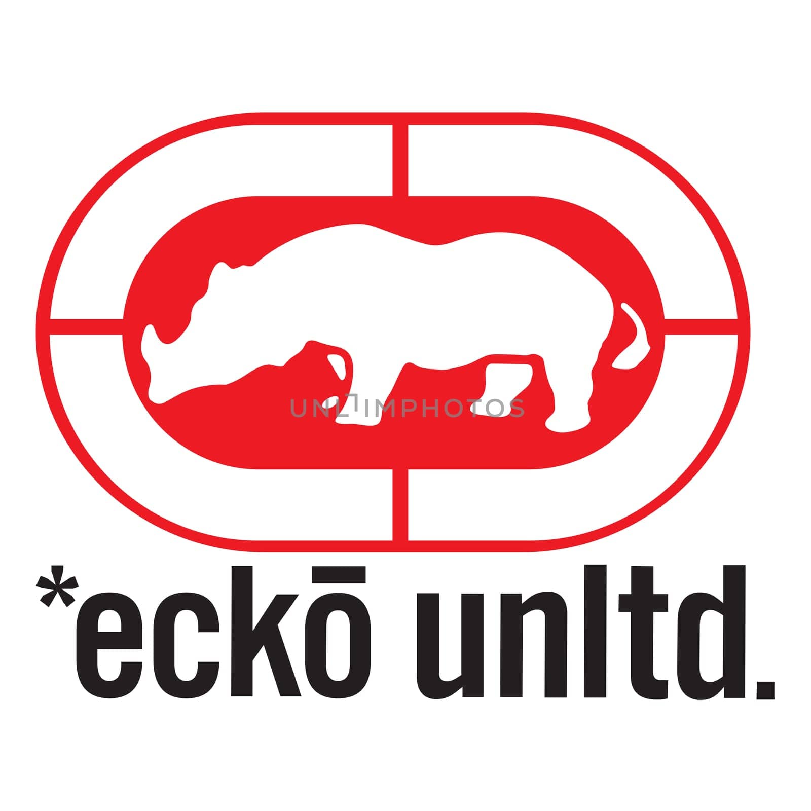 Ecko Unltd logo fashion brand  clothes illustration