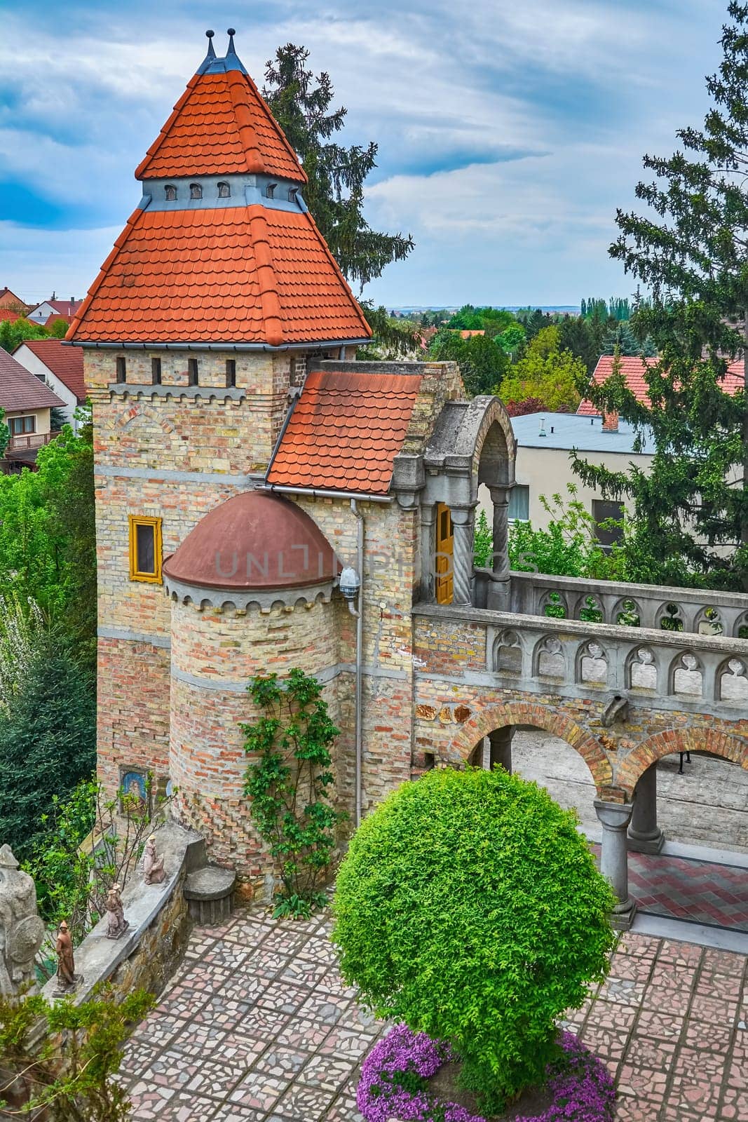 Bory Castle in the City of Szekesfehervar, Hungary