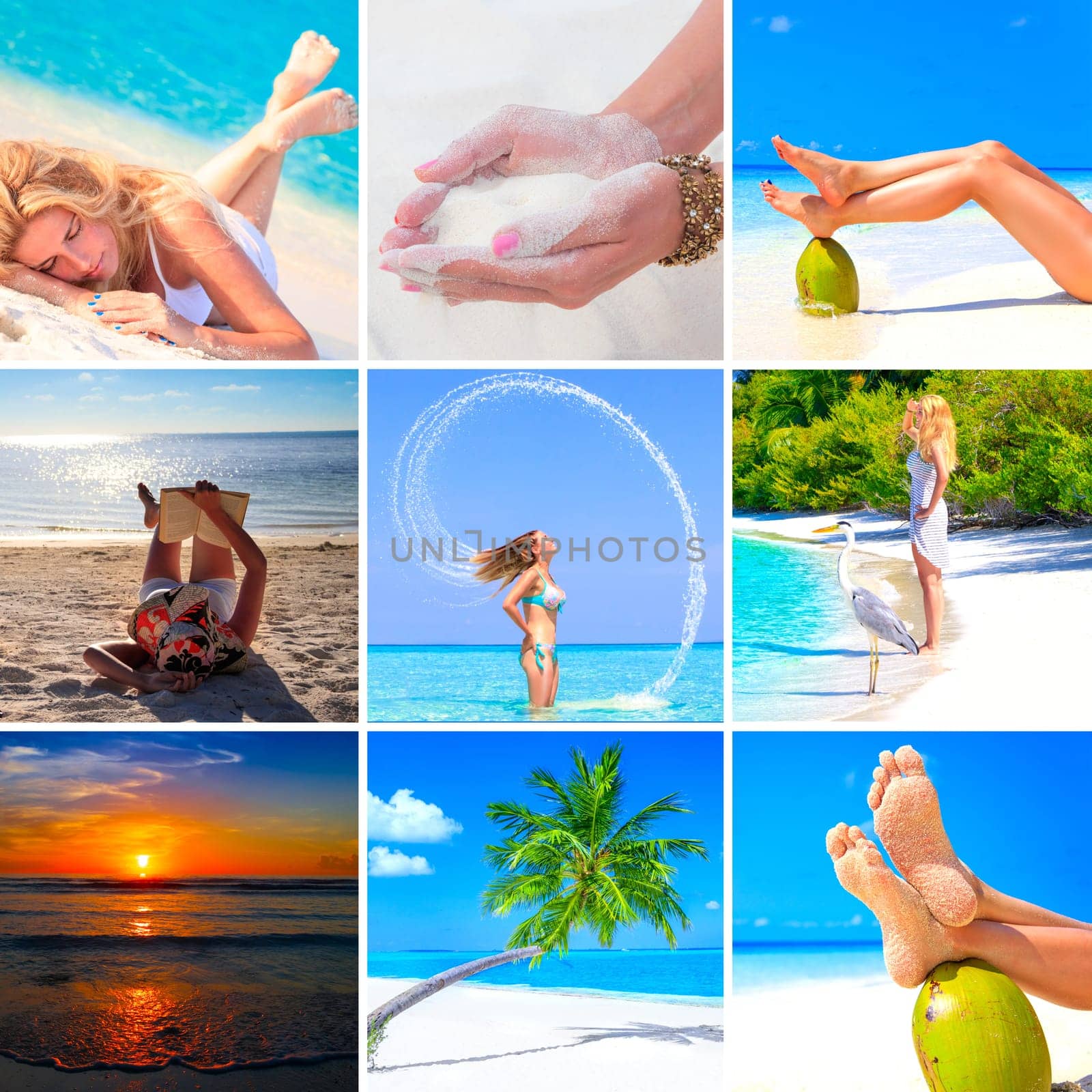 Maldives collage