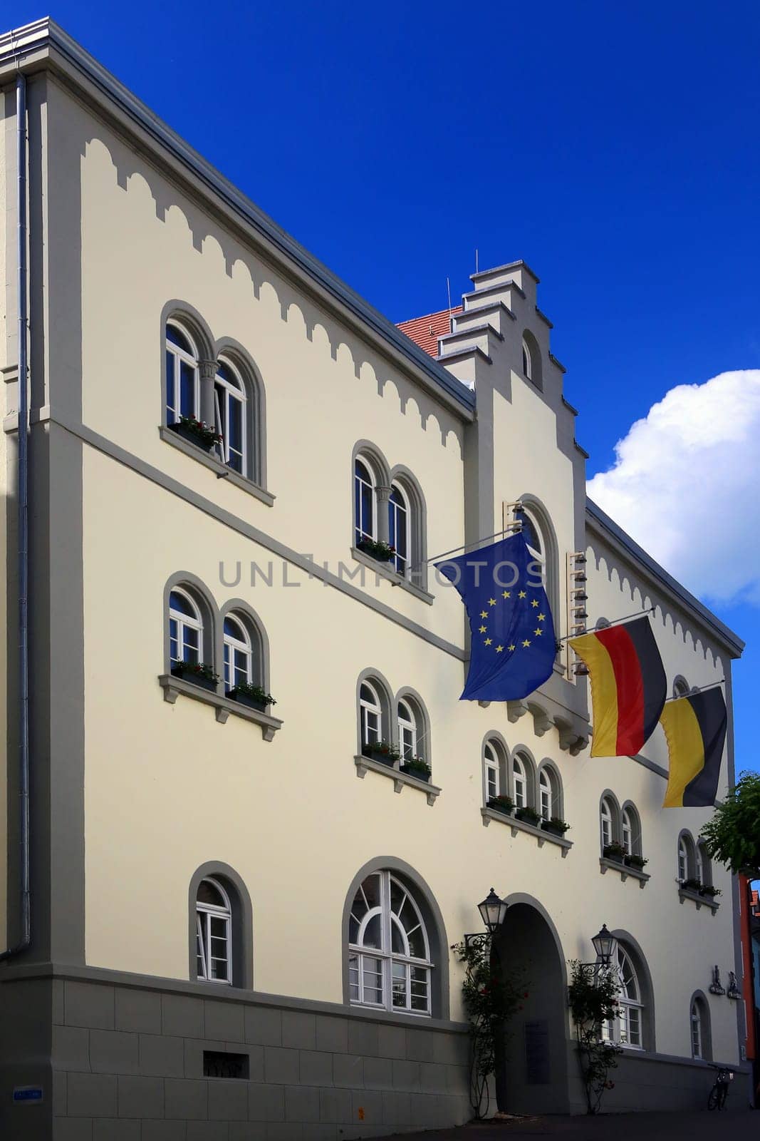 The town hall in Radolfzell on Lake Constance
