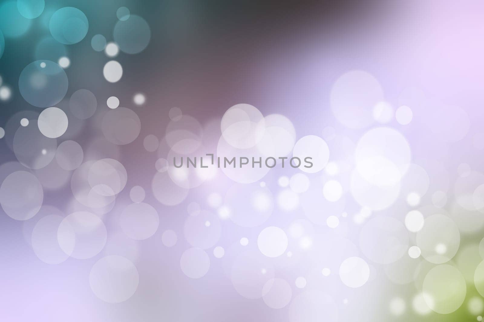 Purple bright abstract Bokeh with colorful bokeh circles. Template for your product display montage . Beautiful texture.