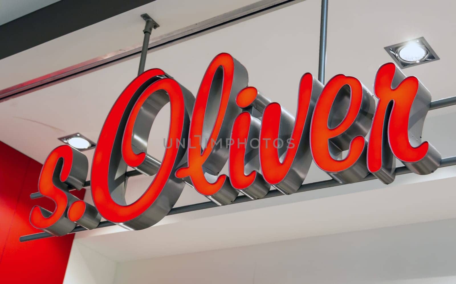 WETZLAR, Germany - August 08, 2017: s.Oliver is a German fashion company headquartered in Rottendorf that sells apparel, shoes, accessories, jewellery, fragrances and eyewear worldwide.