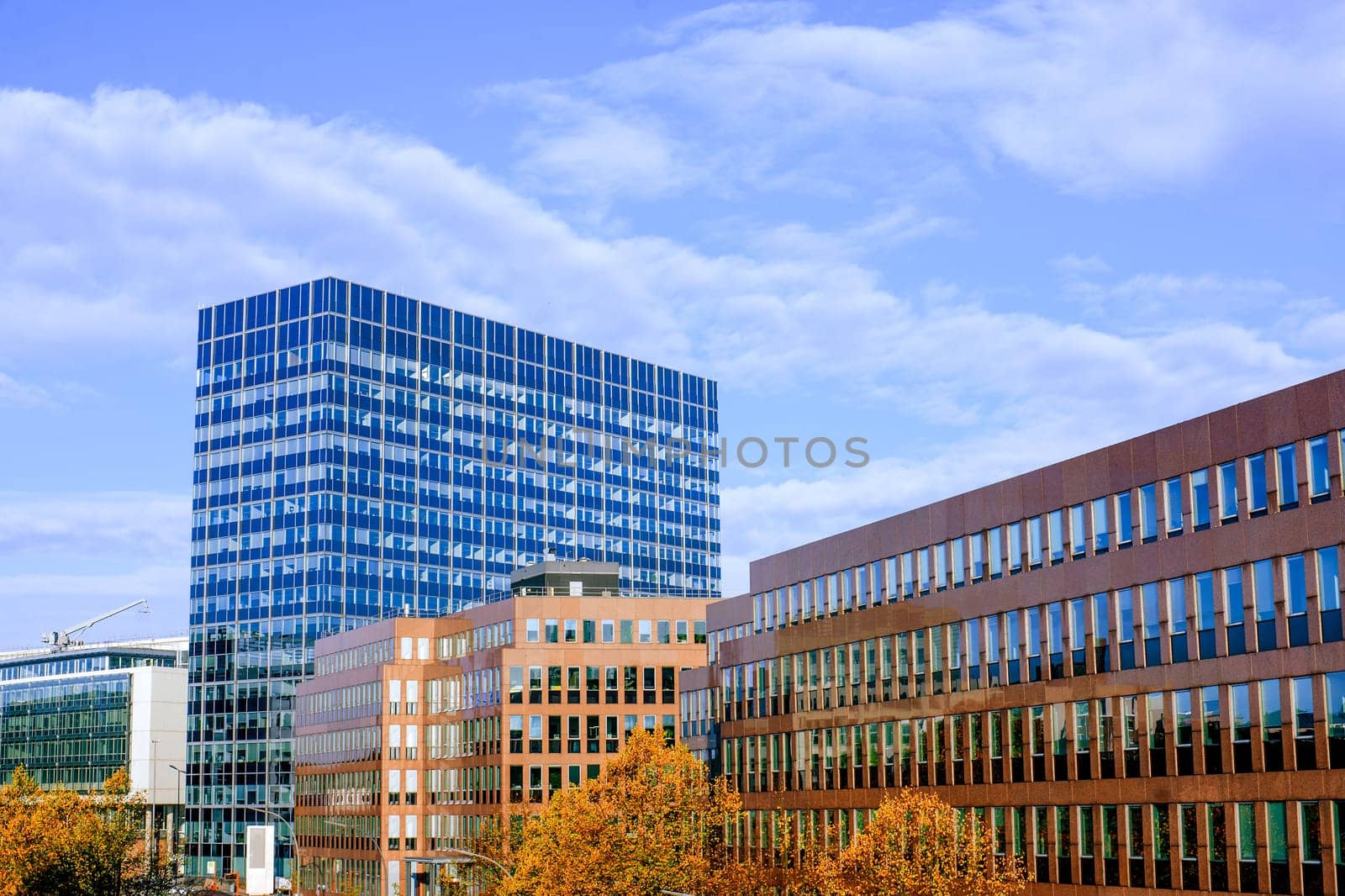 Big city scene from Germany