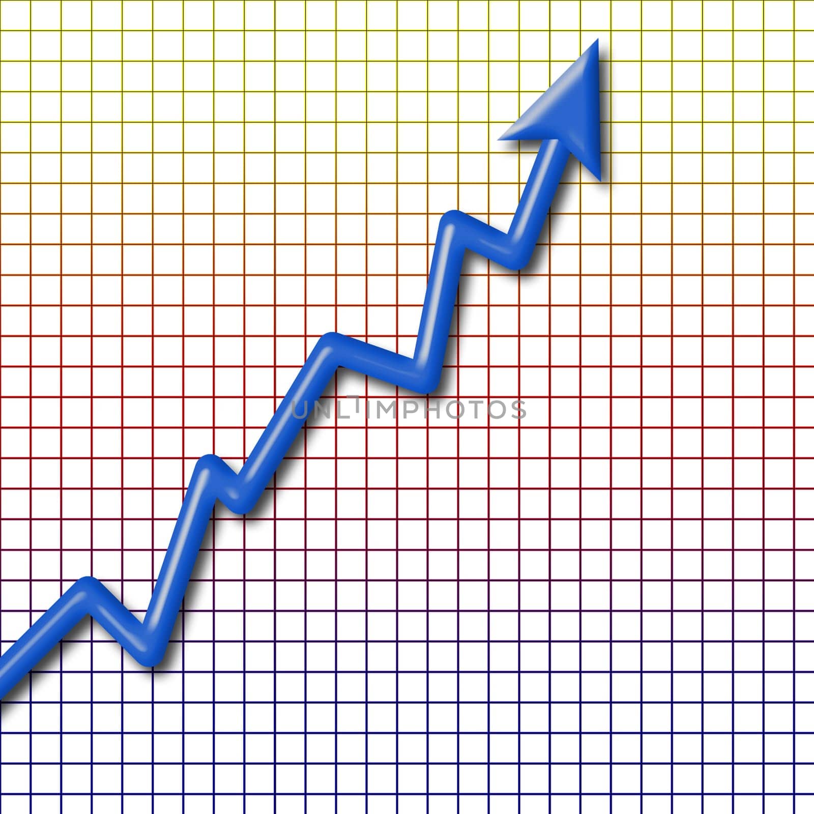 Financial infograph, analysis infochart