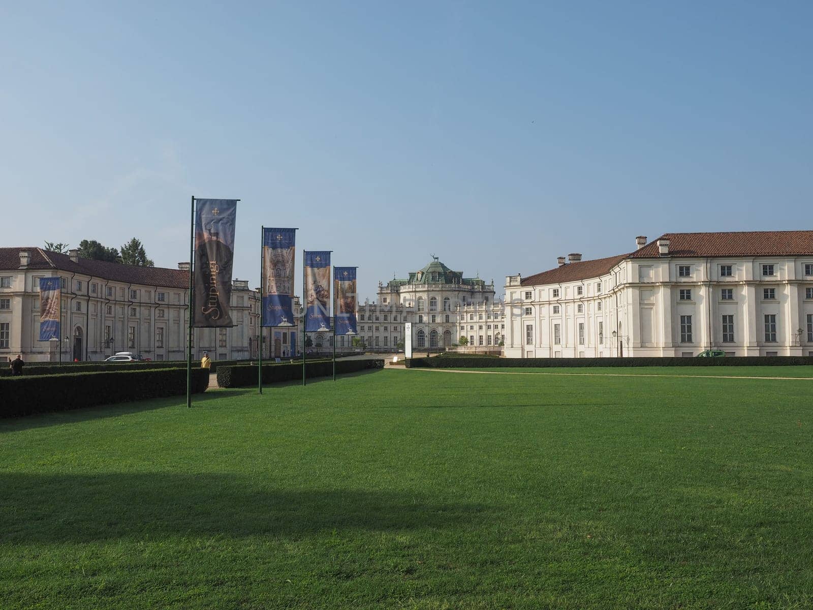 NICHELINO, ITALY - CIRCA SEPTEMBER 2018: Palazzina di caccia di Stupinigi (meaning Hunting residence of Stupinigi) royal hunting lodge