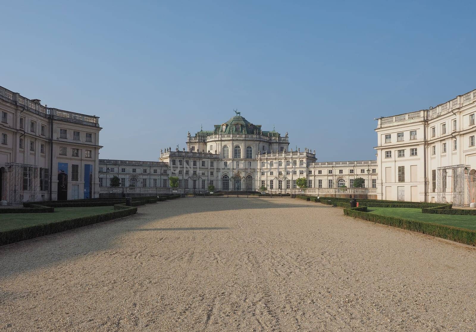 NICHELINO, ITALY - CIRCA SEPTEMBER 2018: Palazzina di caccia di Stupinigi (meaning Hunting residence of Stupinigi) royal hunting lodge