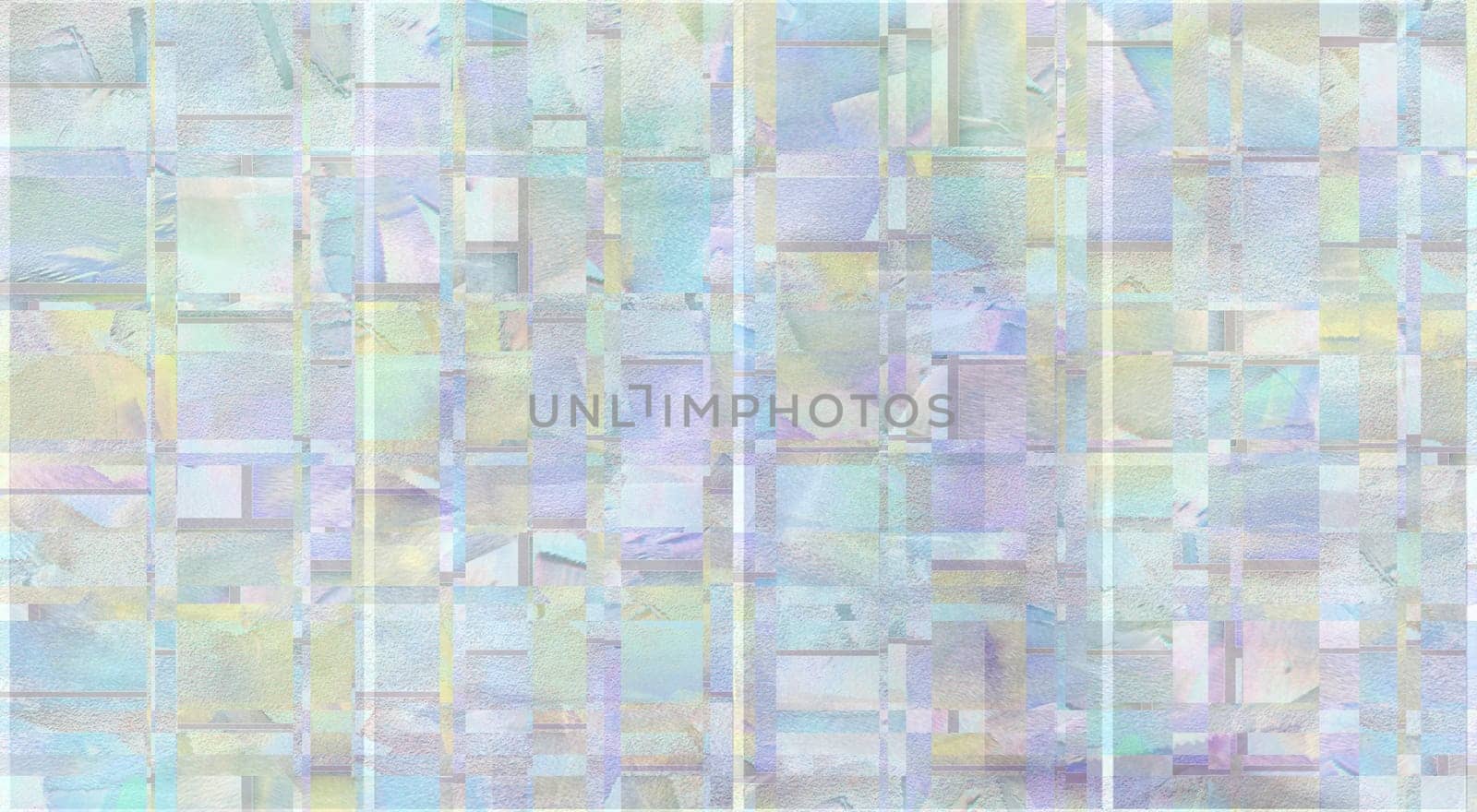 Abstract painting in soft pastel colors