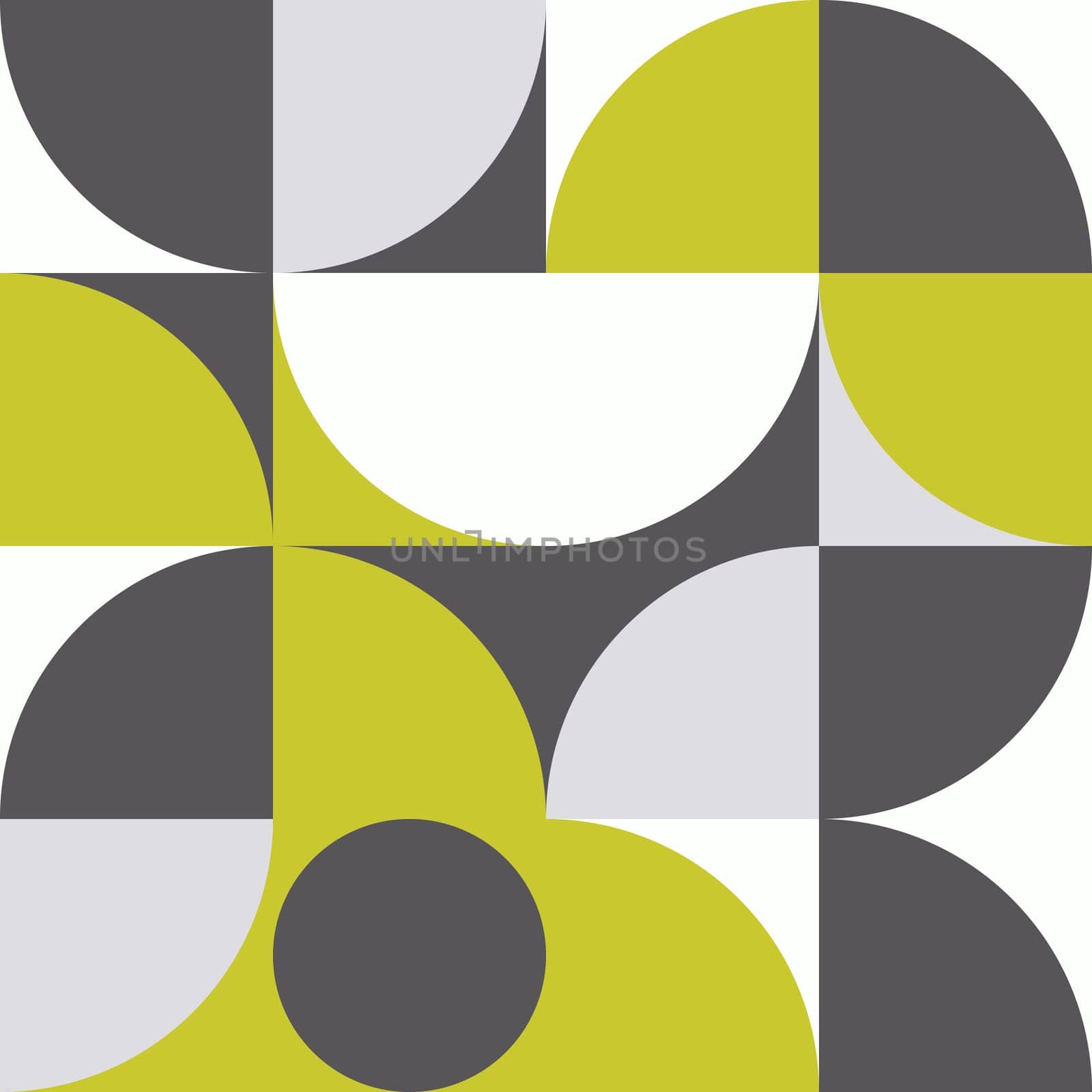 Simple geometric artwork with editable bold blocks. Scandinavian style. Universal abstract seamless pattern for wallpaper, web or prints cover, textile, ceramic tile etc.
