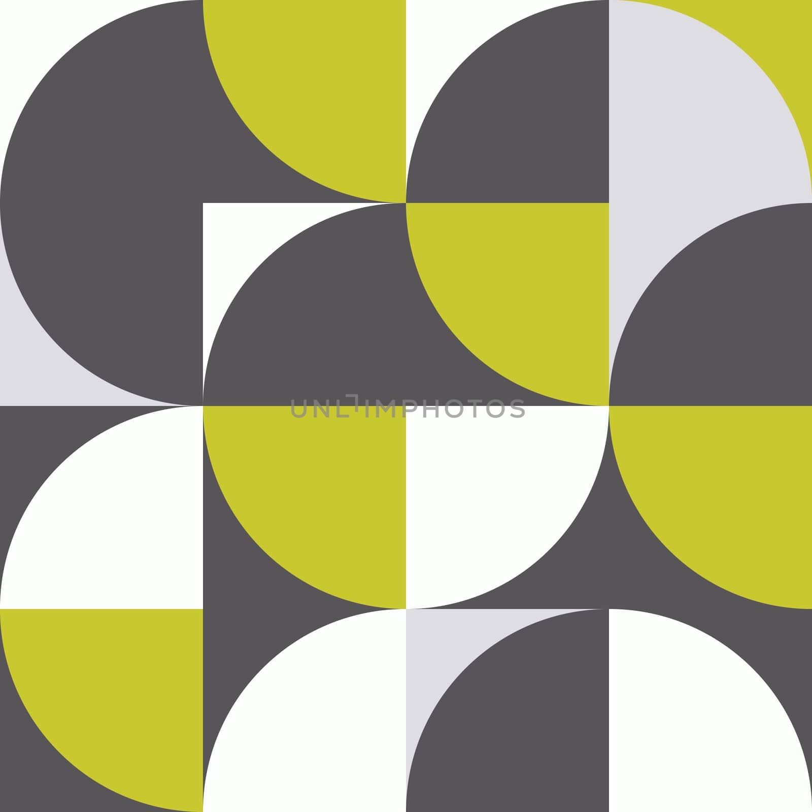 Simple geometric artwork with editable bold blocks. Scandinavian style. Universal abstract seamless pattern for wallpaper, web or prints cover, textile, ceramic tile etc.