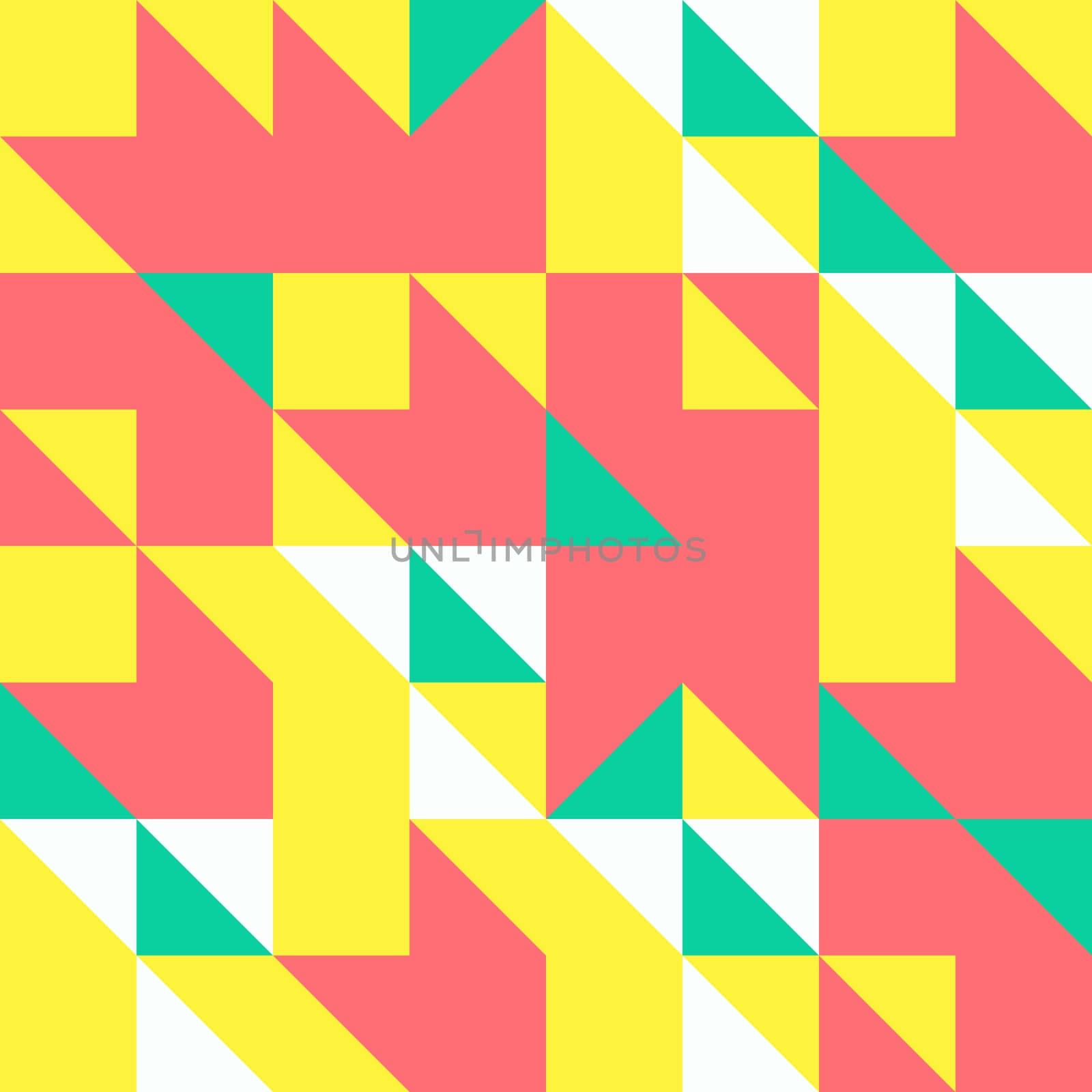 Simple geometric artwork with editable bold blocks. Scandinavian style. Universal abstract seamless pattern for wallpaper, web or prints cover, textile, ceramic tile etc.