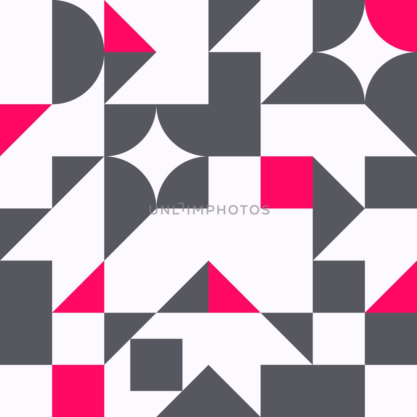 Simple geometric artwork with editable bold blocks. Scandinavian style. Universal abstract seamless pattern for wallpaper, web or prints cover, textile, ceramic tile etc.